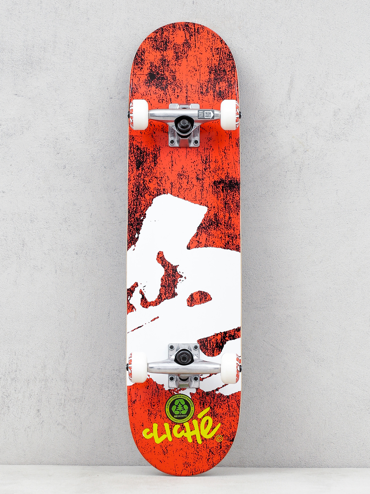 Cliche Europe Skateboard (red)