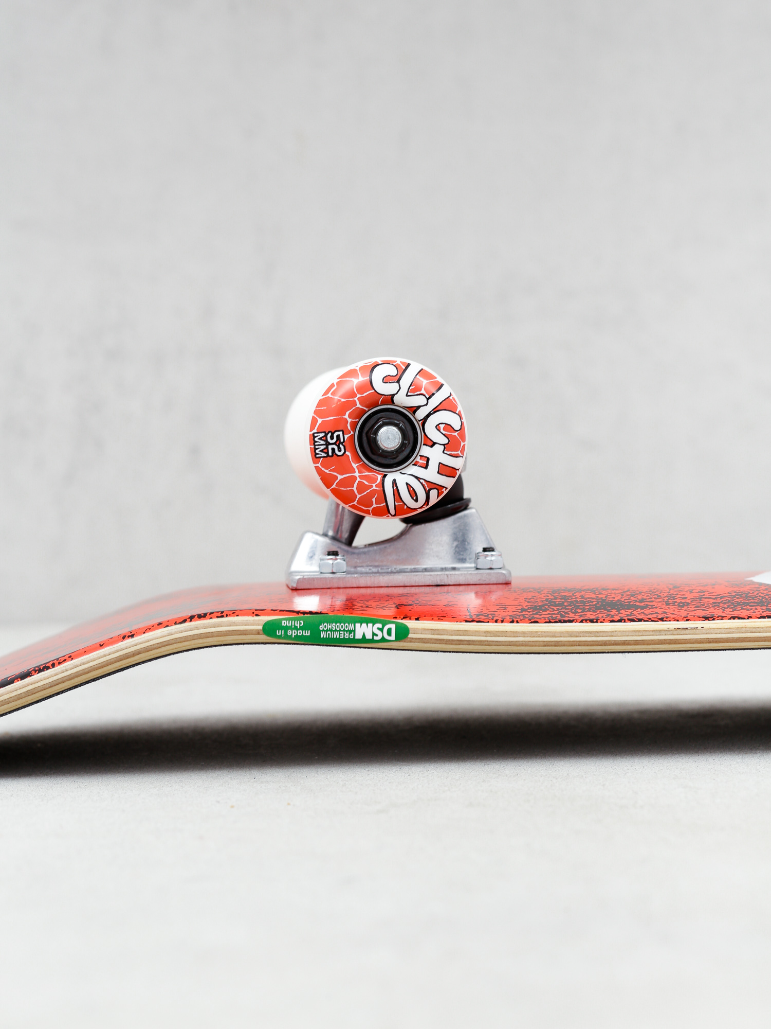 Cliche Europe Skateboard (red)