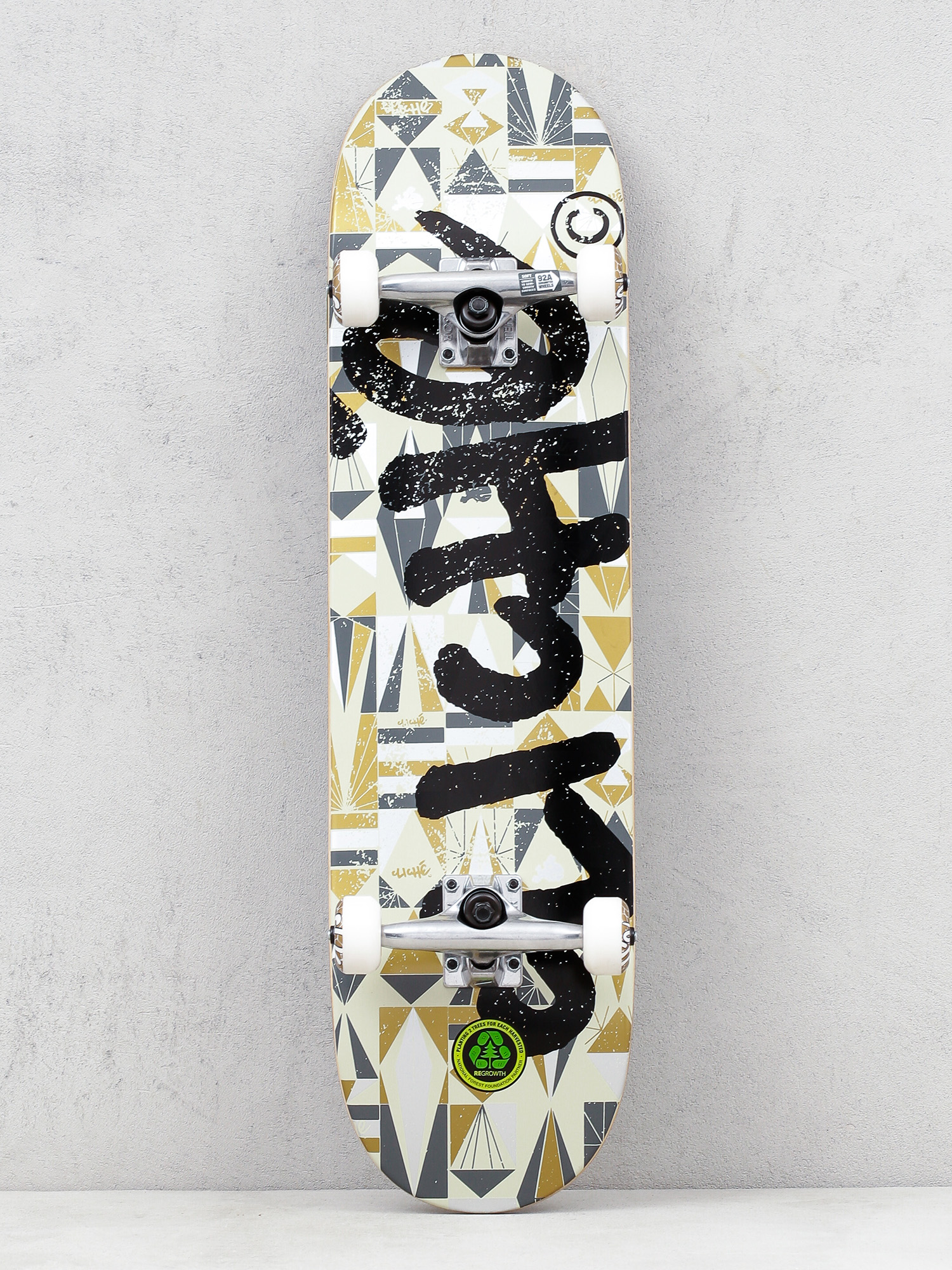 Cliche Diamond Skateboard (olive/black)