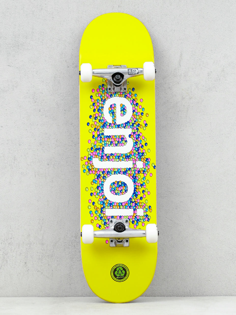 Enjoi Candy Coated Skateboard (yellow)