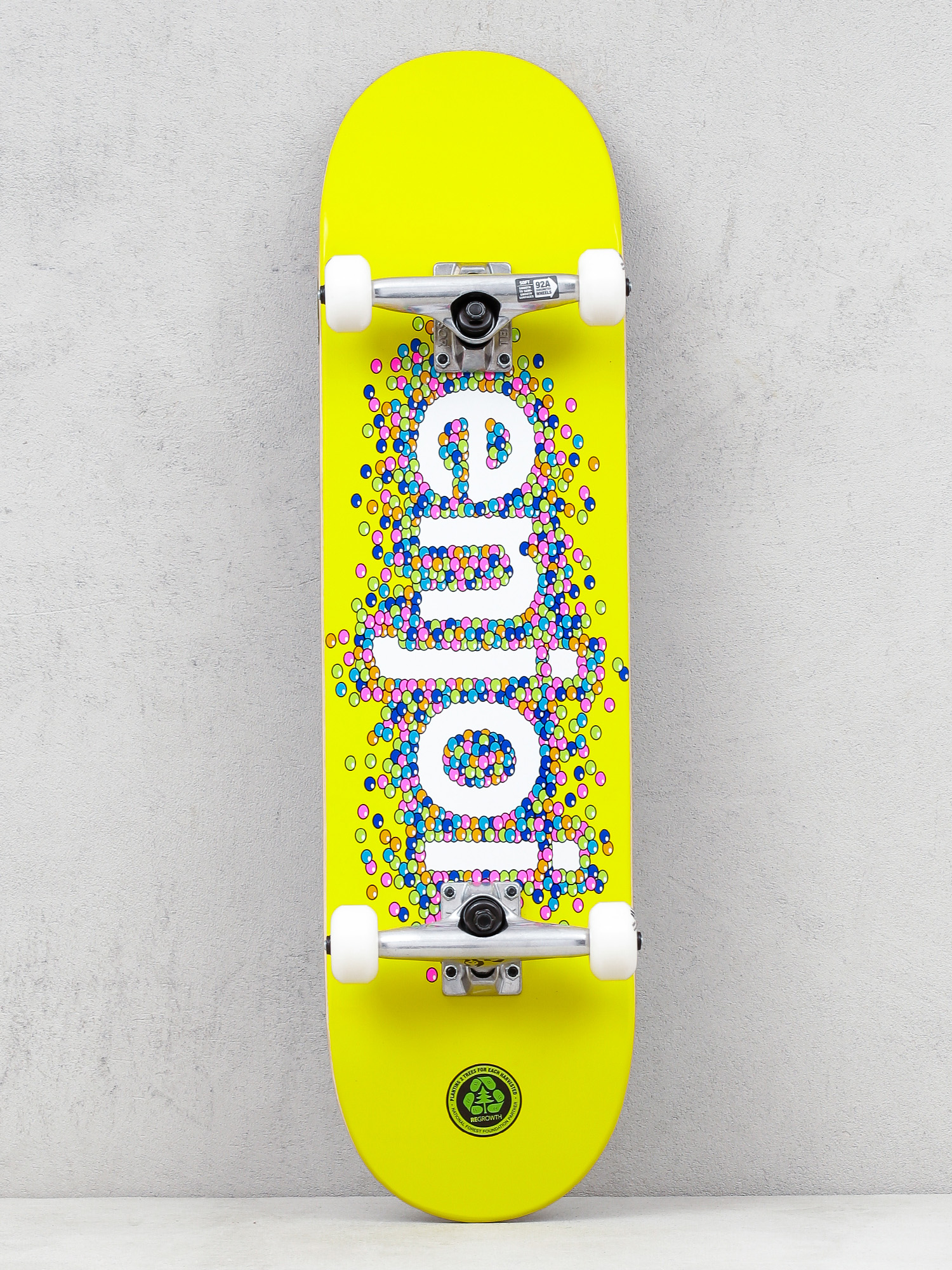 Enjoi Candy Coated Skateboard (yellow)