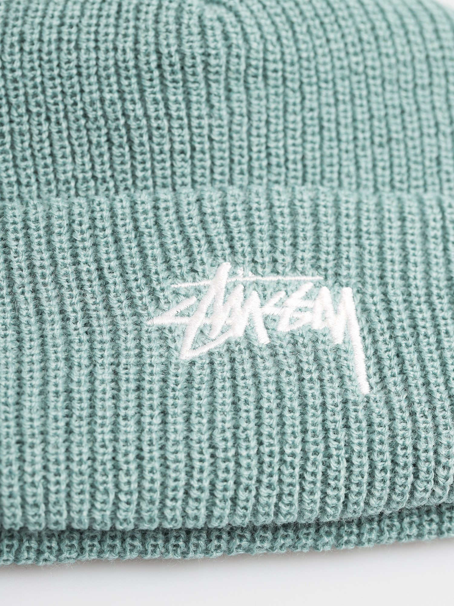 Stussy Stock Cuff Beanie (green)