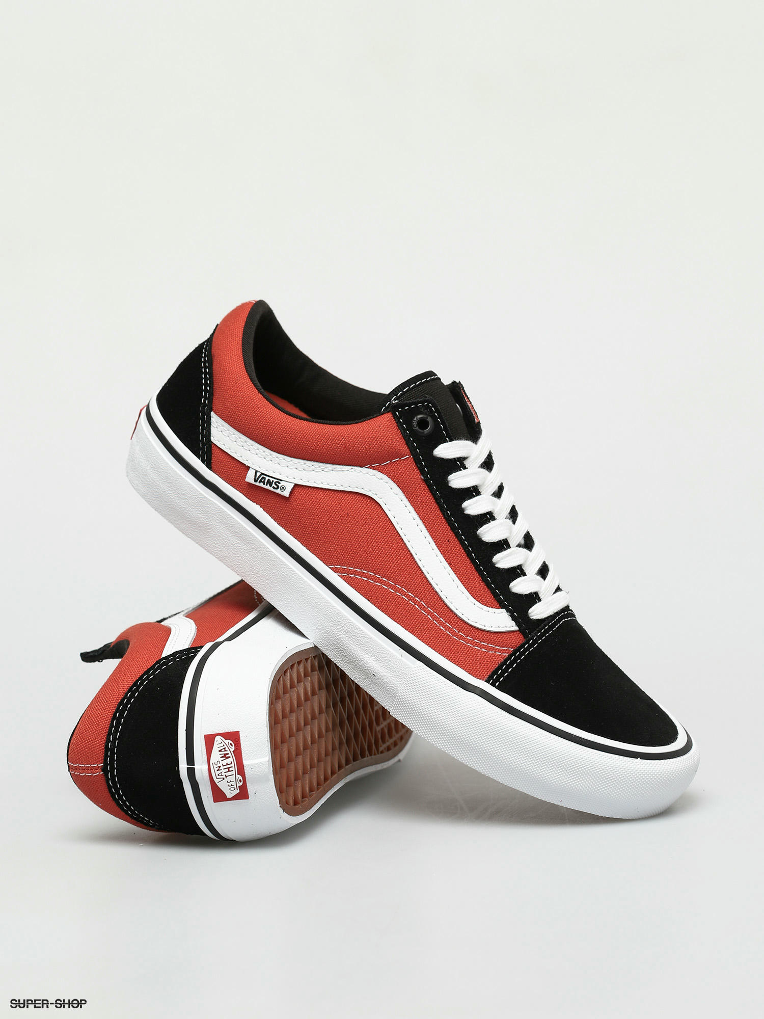 vans old skool pro orange