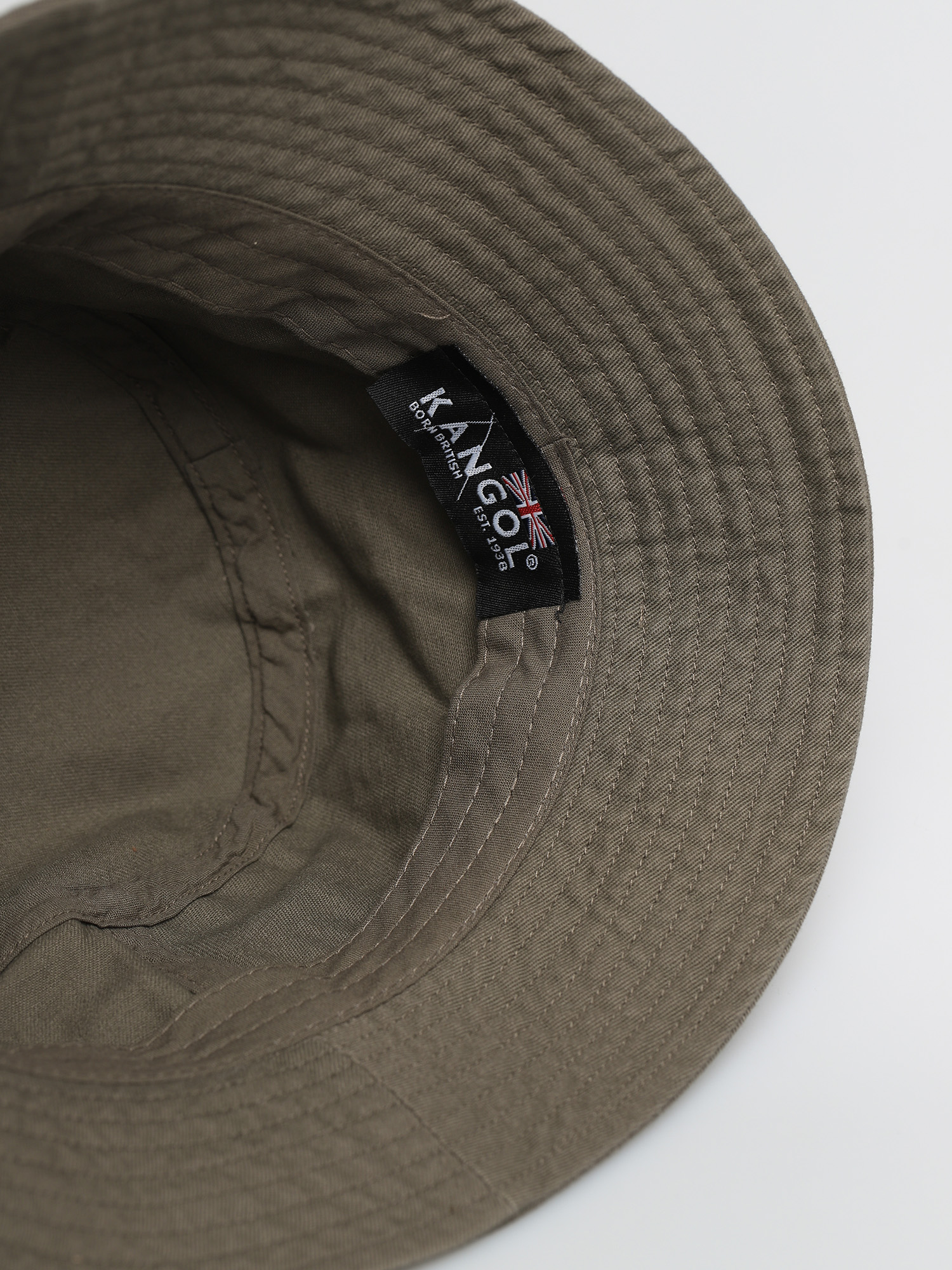Kangol Washed Bucket Hat (smog)
