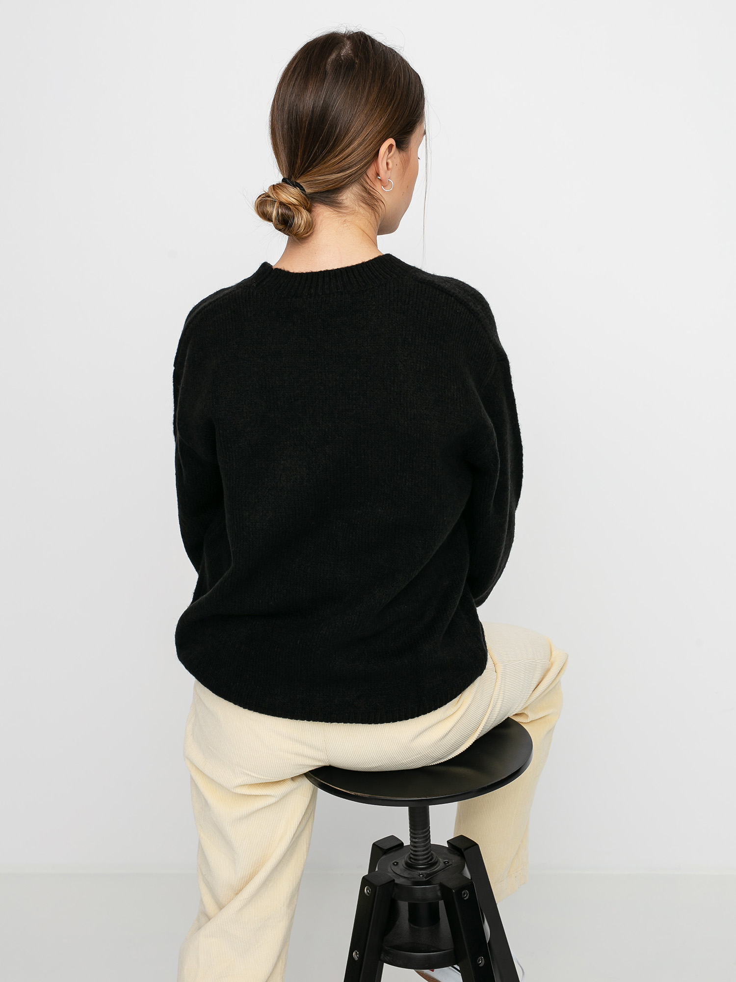 Carhartt WIP Typeface Sweater Wmn (black/wax)