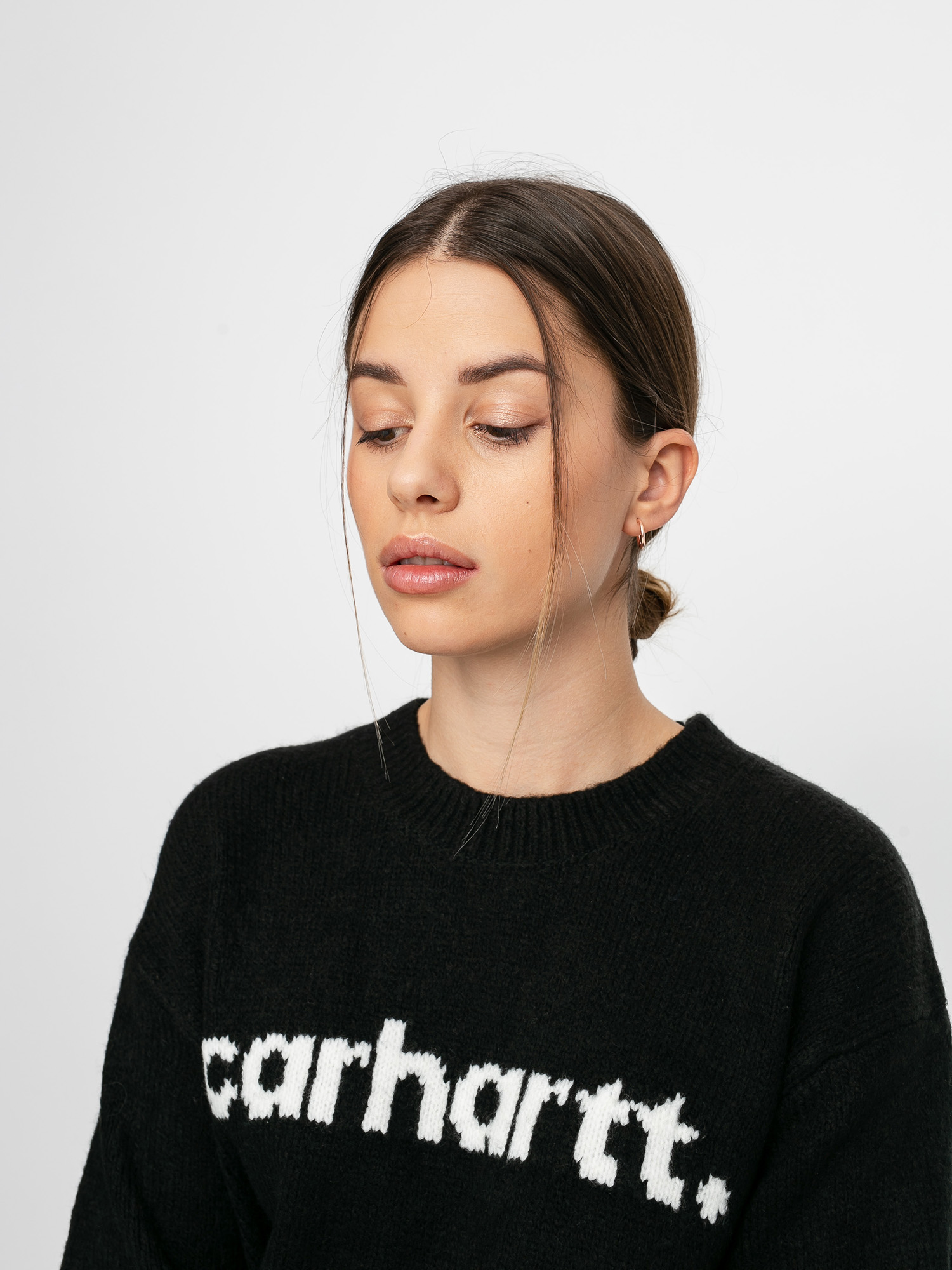 Carhartt WIP Typeface Sweater Wmn (black/wax)