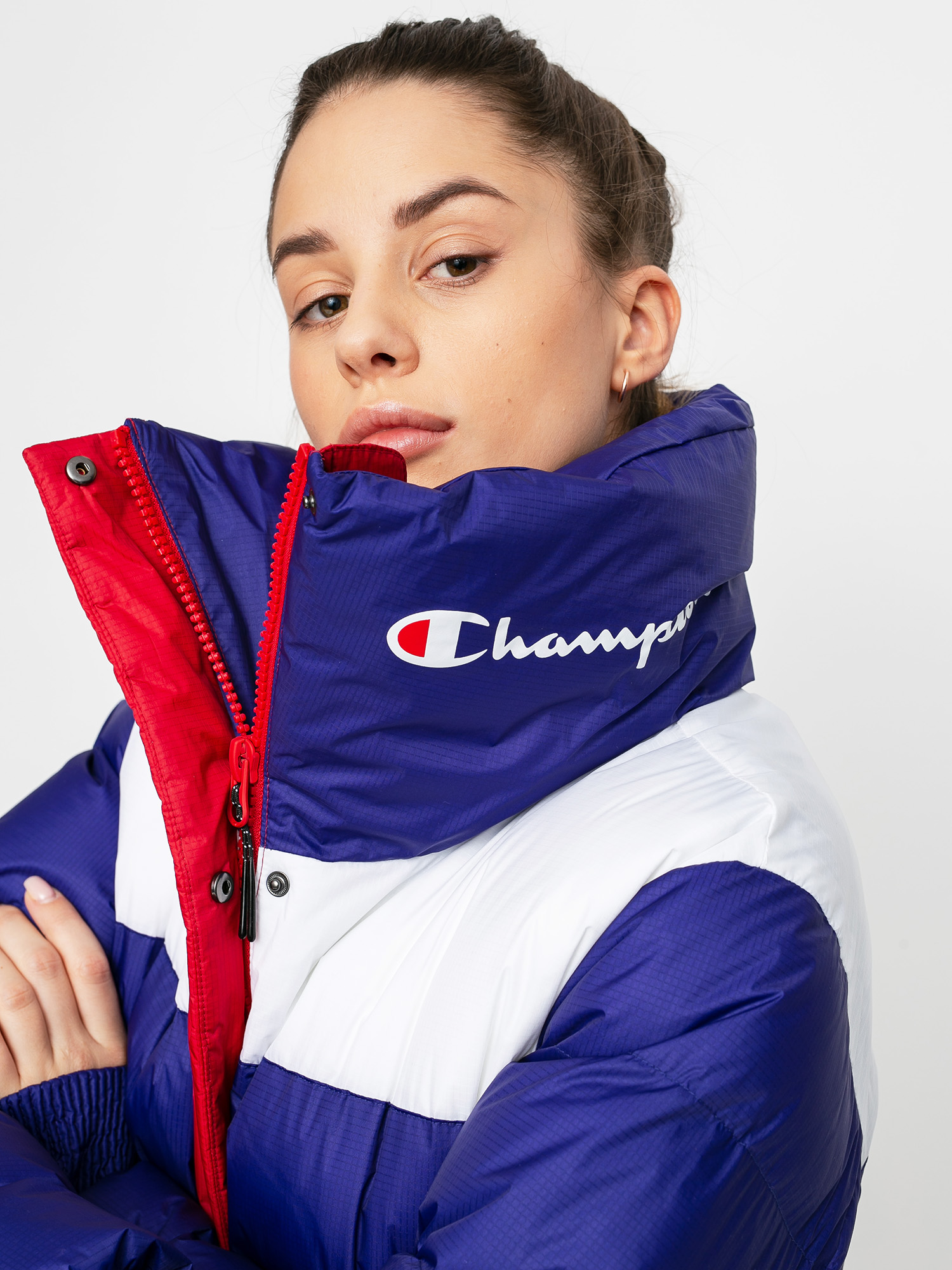 Champion Jacket 113447 Jacket Wmn (scbl/wht/ryr)