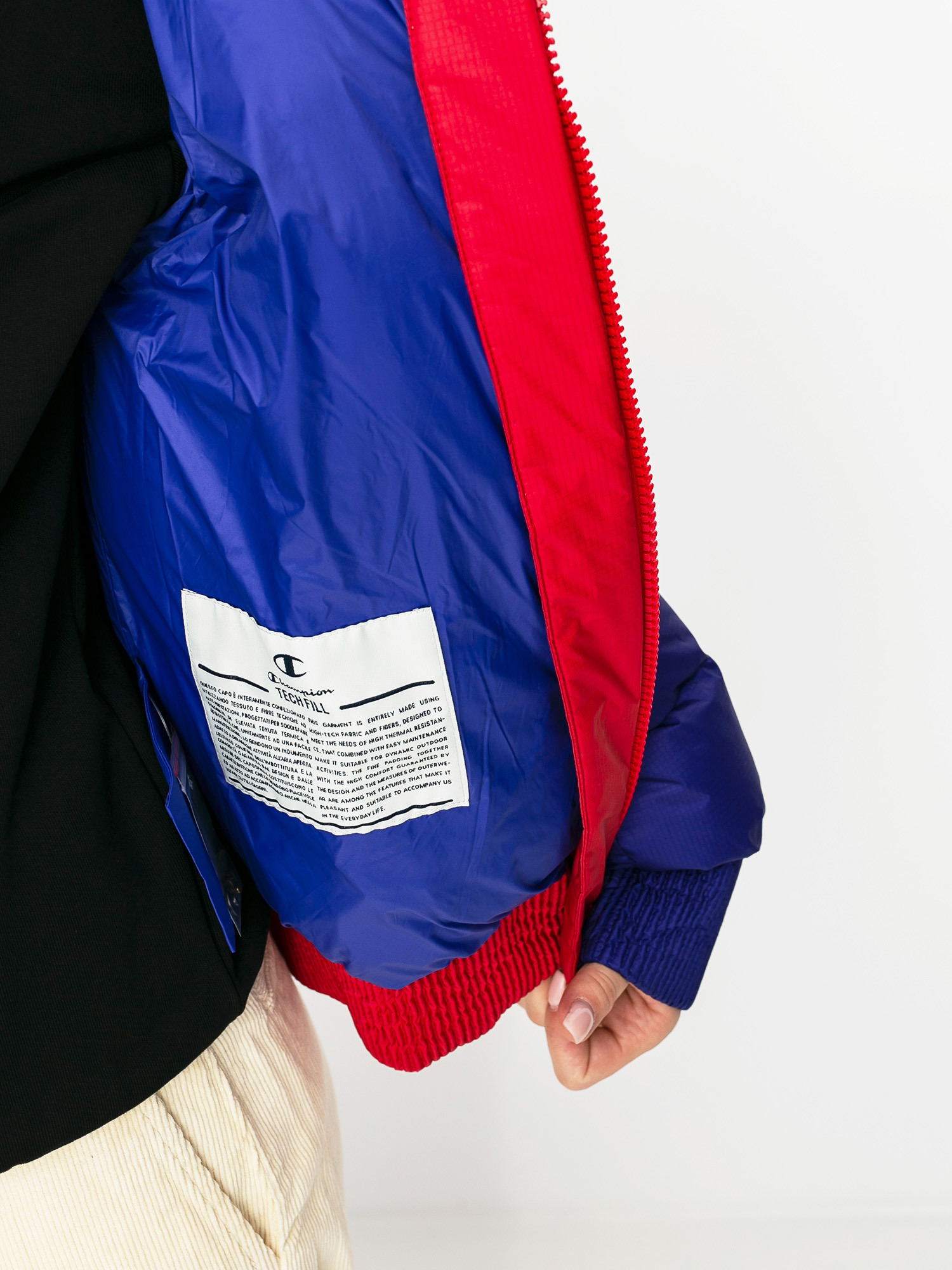 Champion Jacket 113447 Jacket Wmn (scbl/wht/ryr)