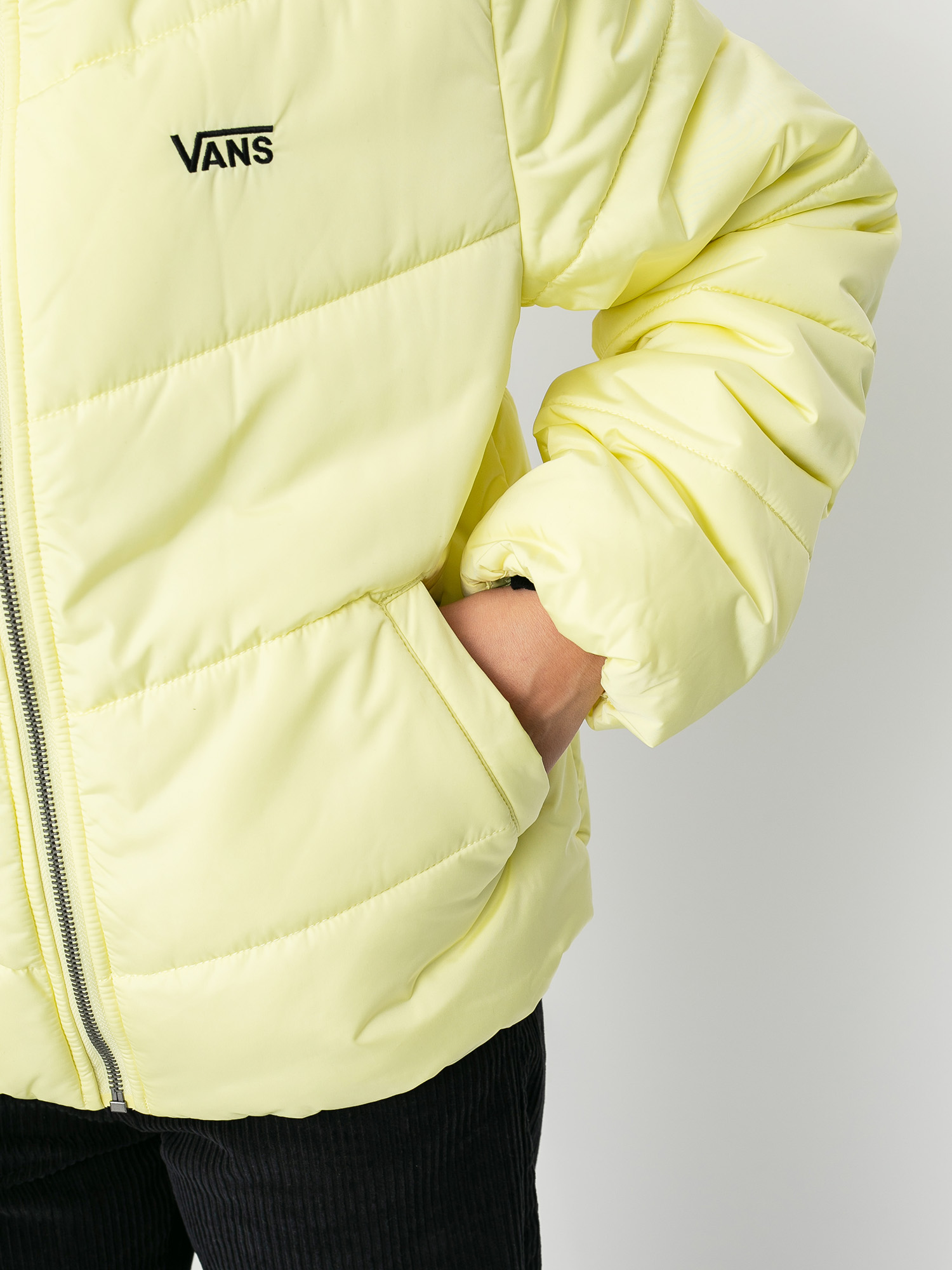 vans jacket yellow