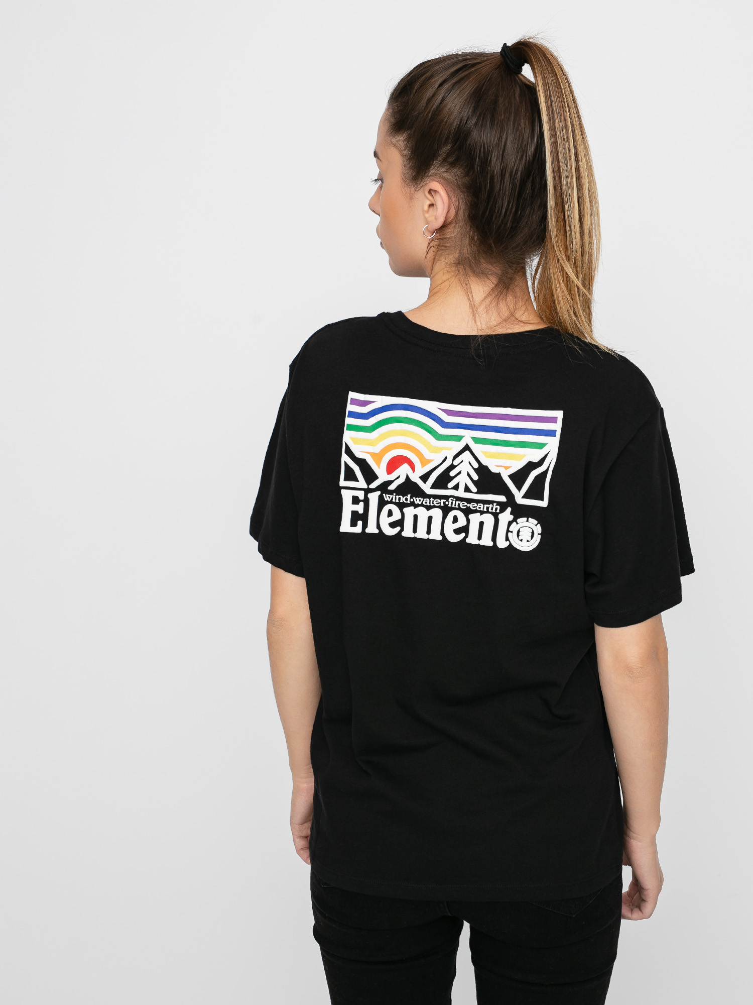 Element Landscape T-shirt Wmn (black)