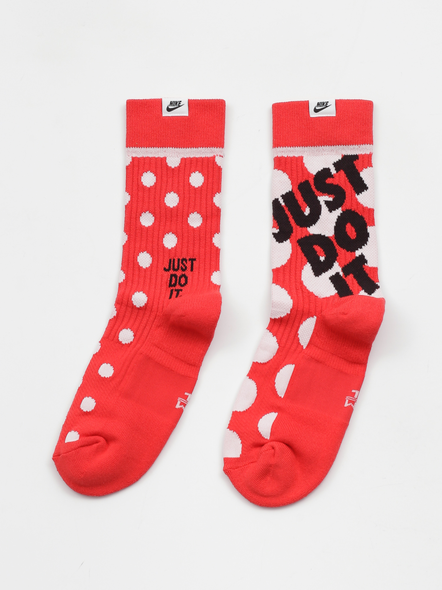 Nike Snkr Sox Crew 2Pr Jdi Dots Socks (university red/white/black)