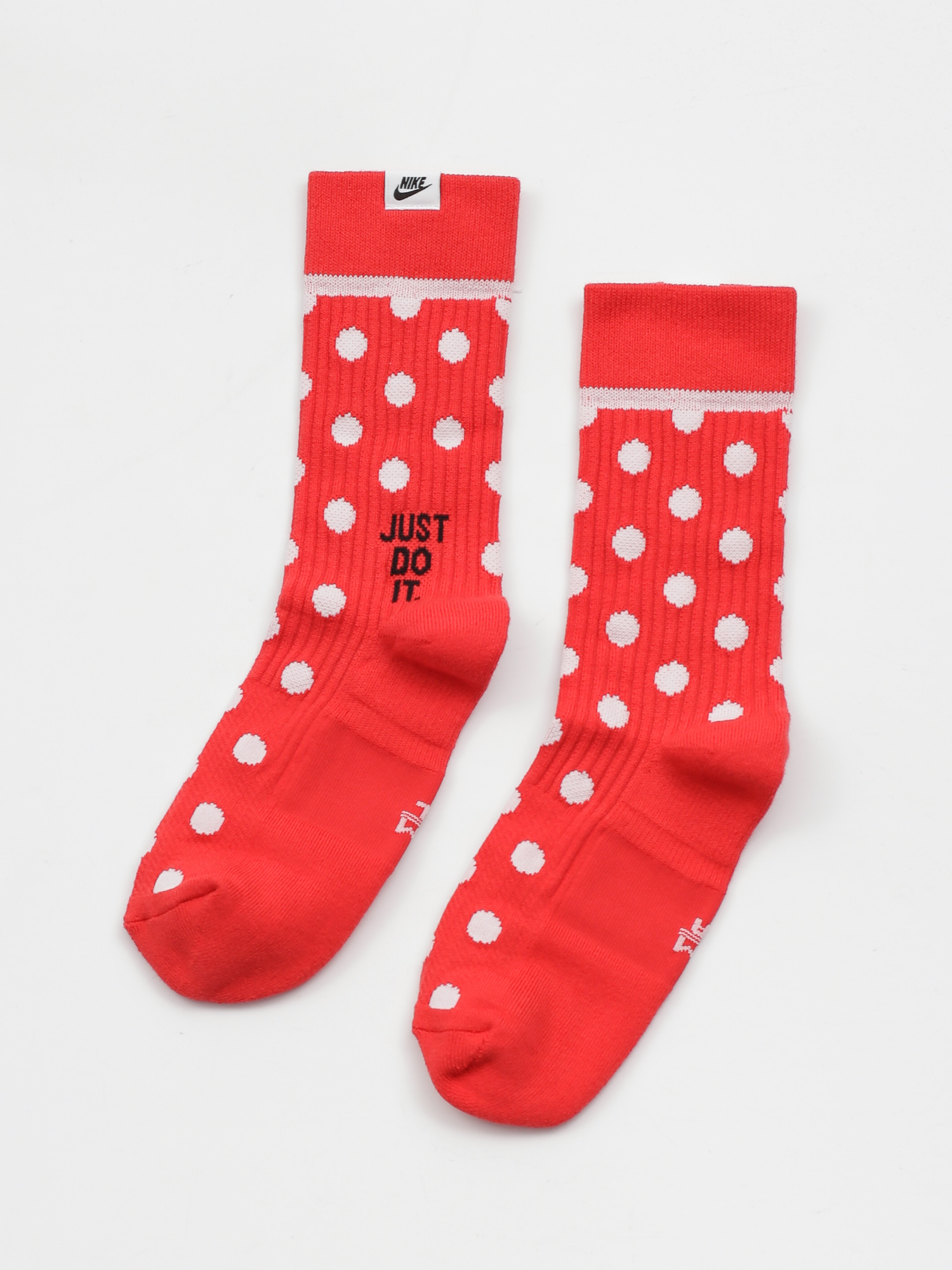 Nike Snkr Sox Crew 2Pr Jdi Dots Socks (university red/white/black)