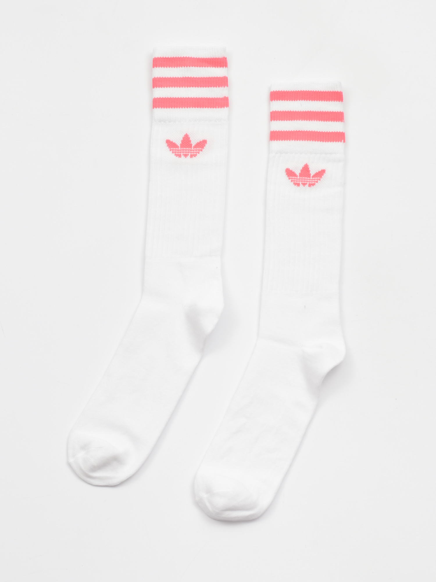 adidas Originals Solid Crew Socks (collegiate burgundy/scarlet/white)