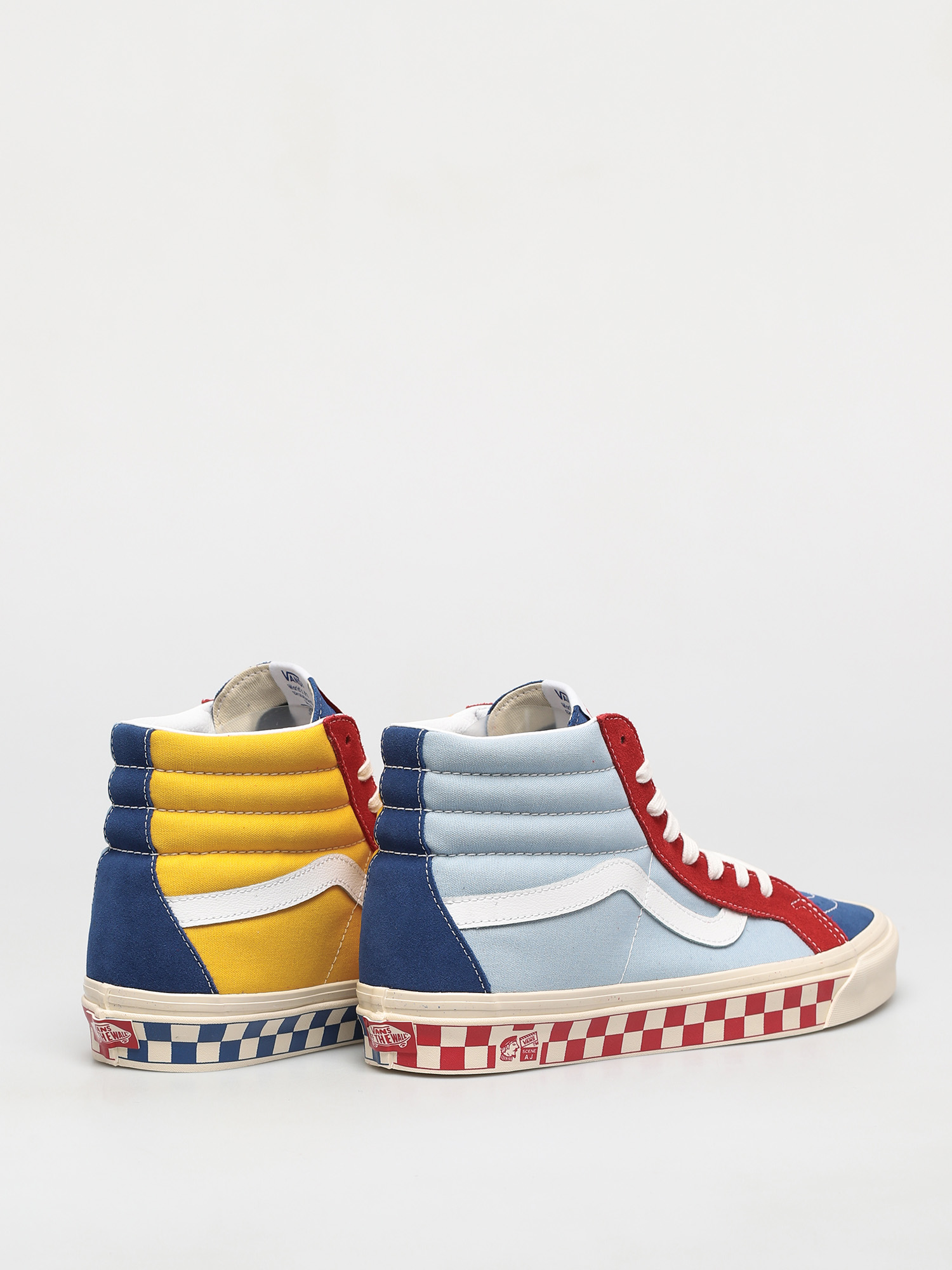Vans Sk8 Hi 38 Dx Shoes - blue (anaheim factory/ogclrmixogwht)