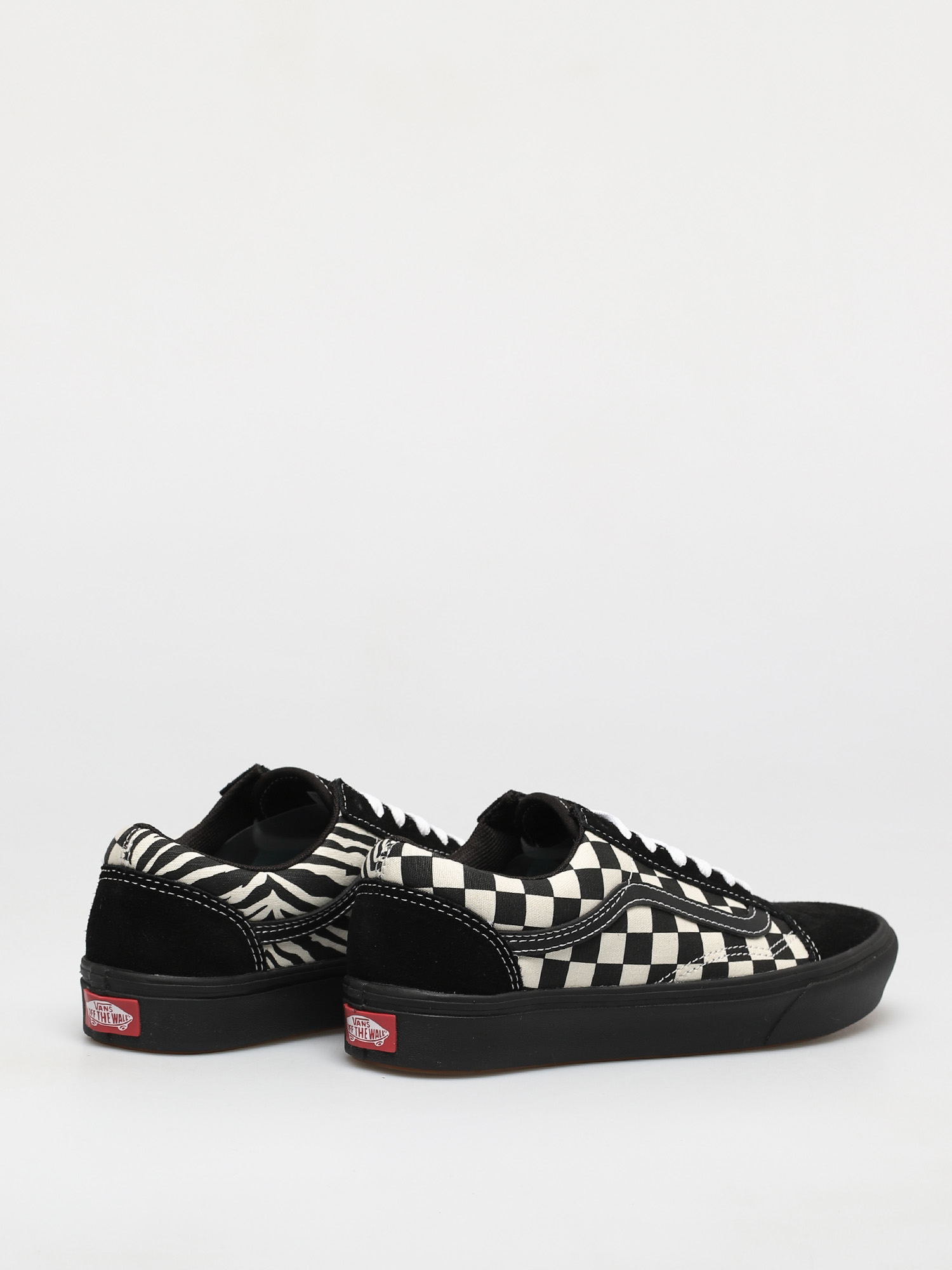 Vans Comfycush Old Skool Shoes (mixed media/antque/wht/blk)