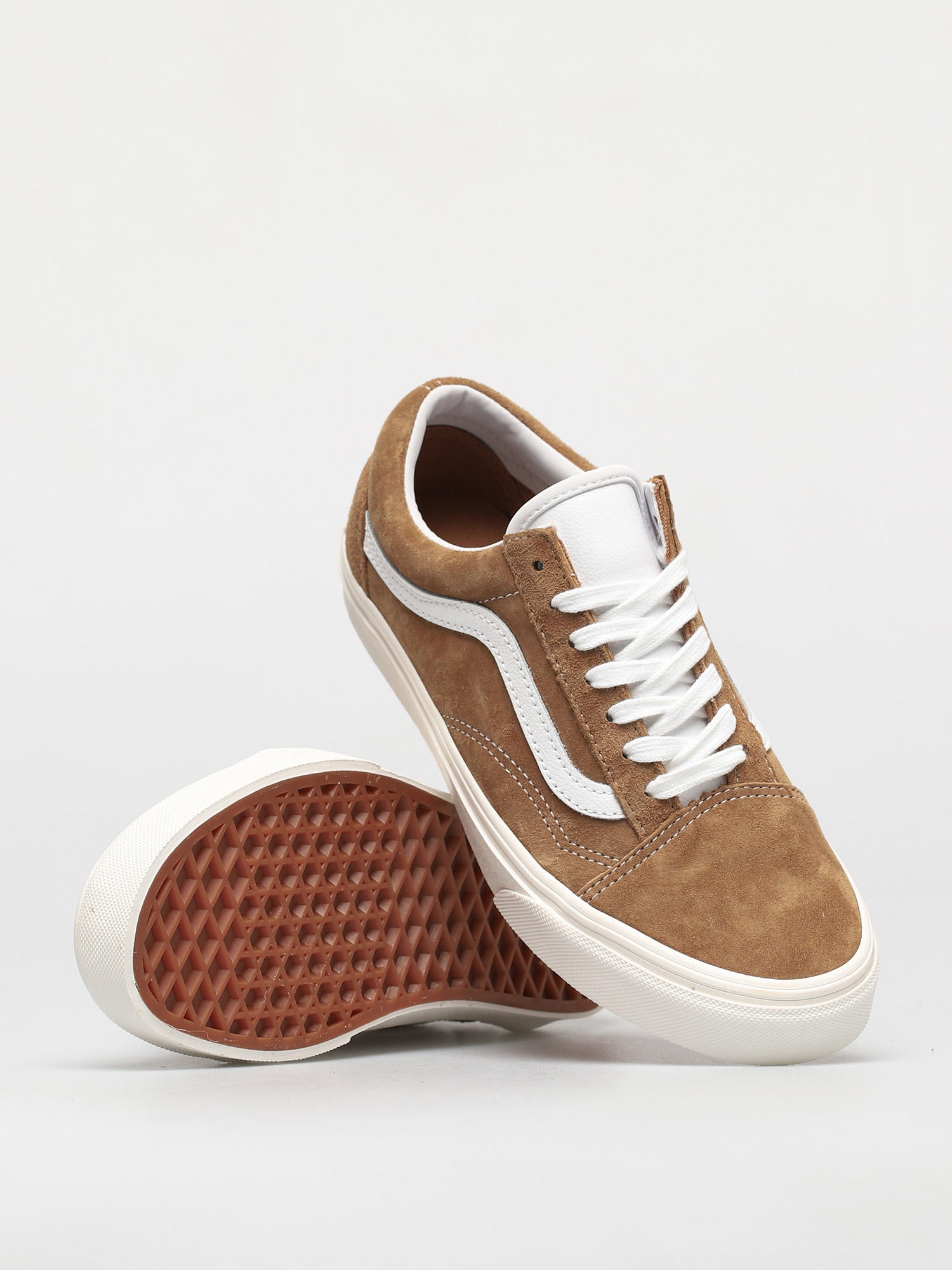 Vans Old Skool Shoes - brown (pig suede/brwsugarsnwwht)