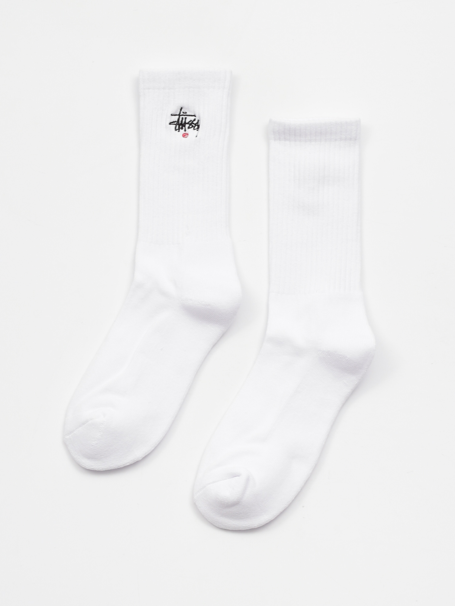 Stussy Basic Logo Socken (white)