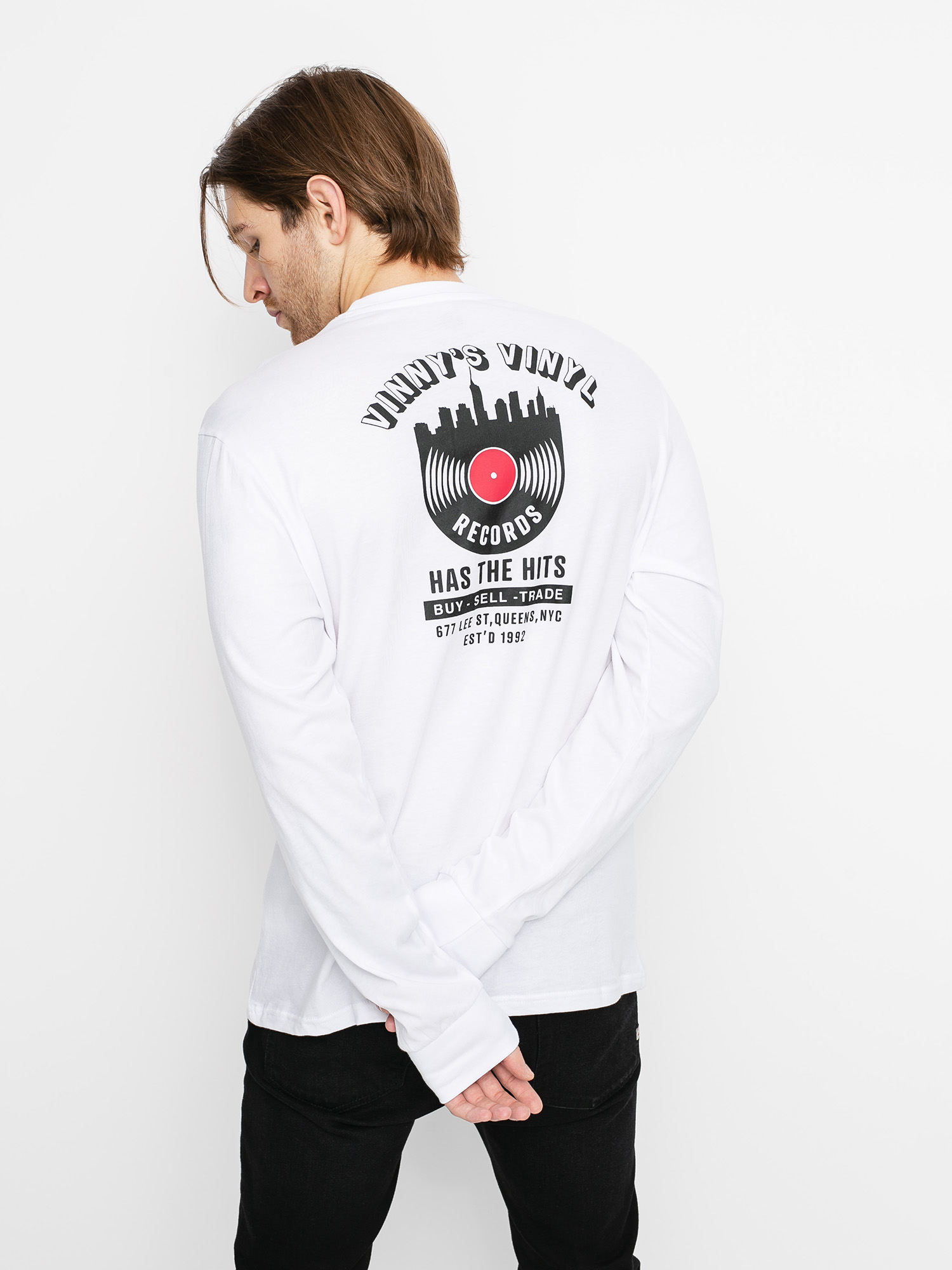 Element Vinnys Longsleeve (optic white)