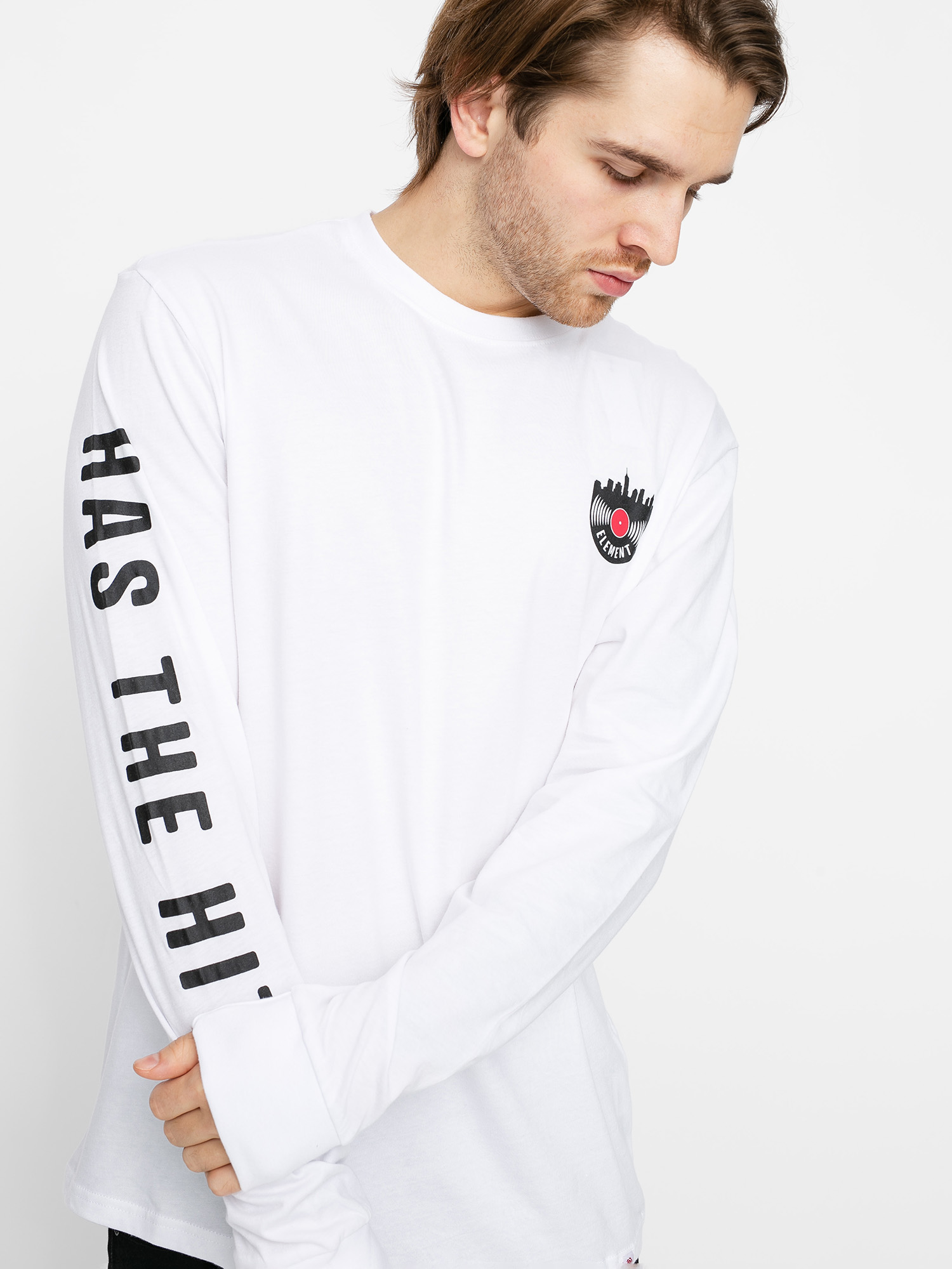 Element Vinnys Longsleeve (optic white)