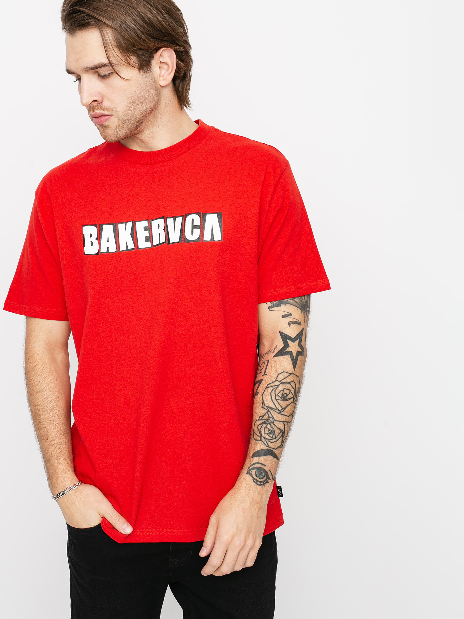 RVCA x Baker Ransom T-shirt (red)