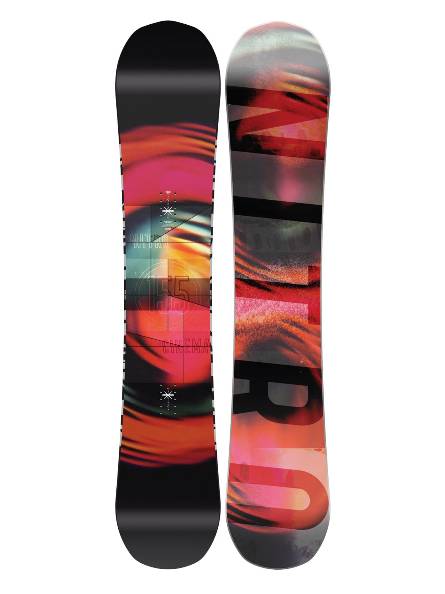 Nitro Cinema Snowboard - multicolor