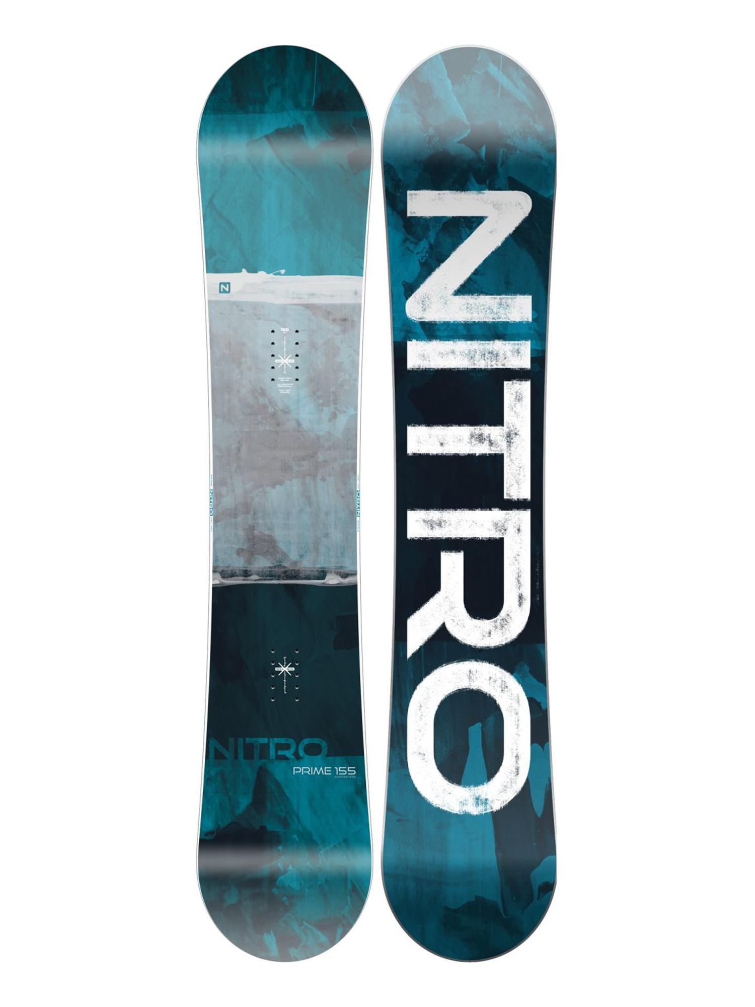 Mens Nitro Prime Overlay Snowboard 