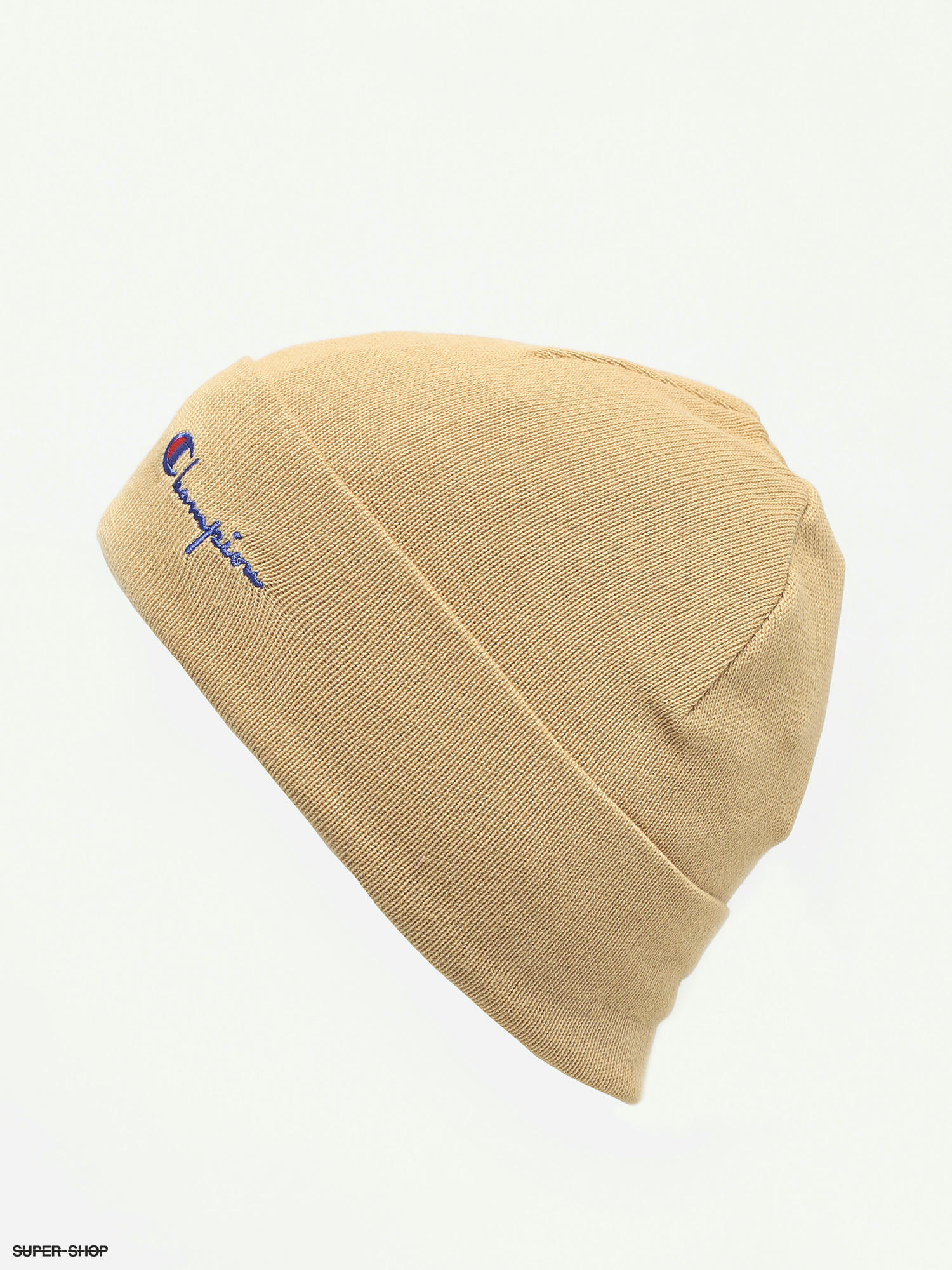 tan champion beanie