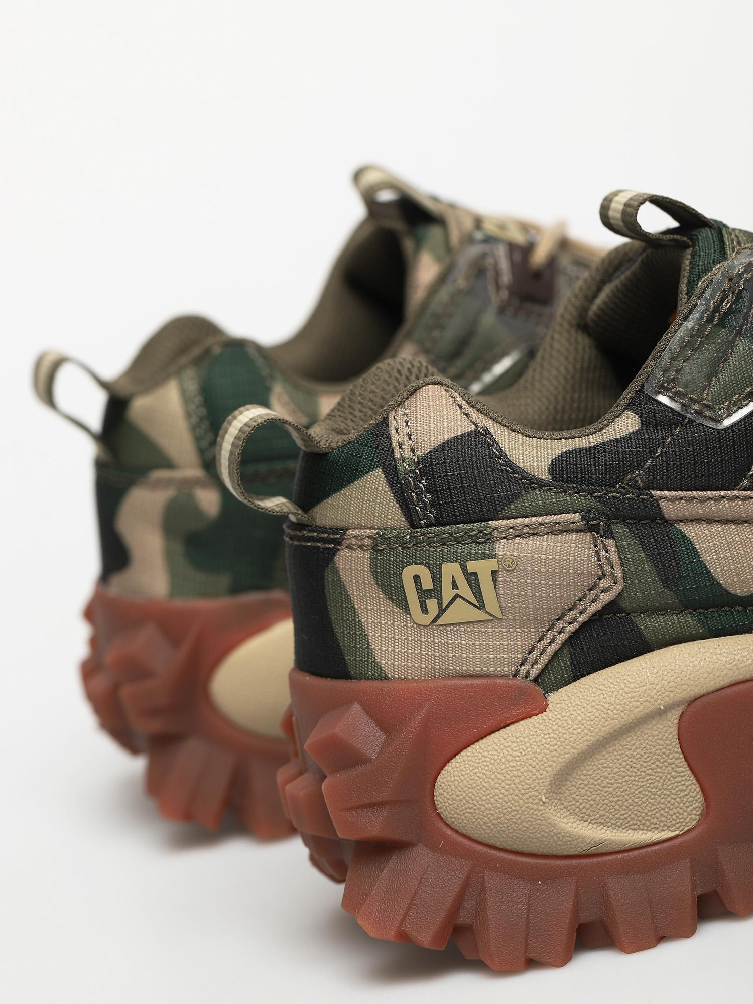 Caterpillar Intruder Shoes (green camo)