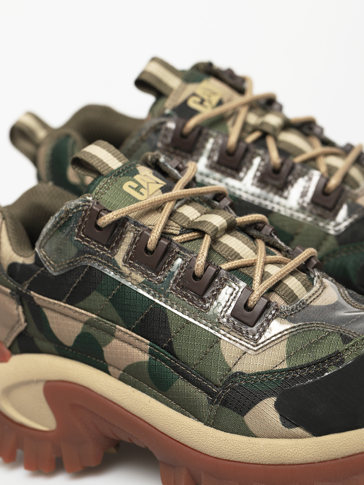 Caterpillar Intruder Shoes (green camo)