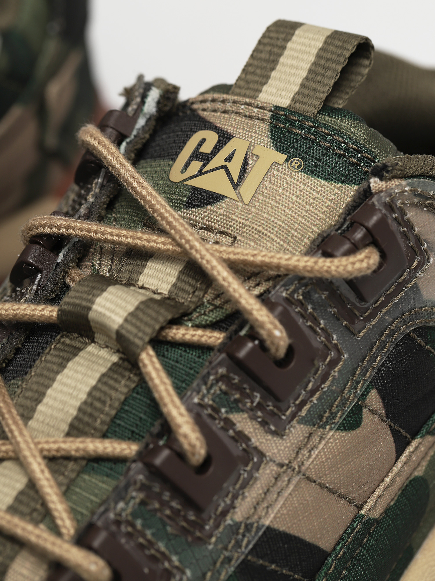 Caterpillar Intruder Shoes (green camo)