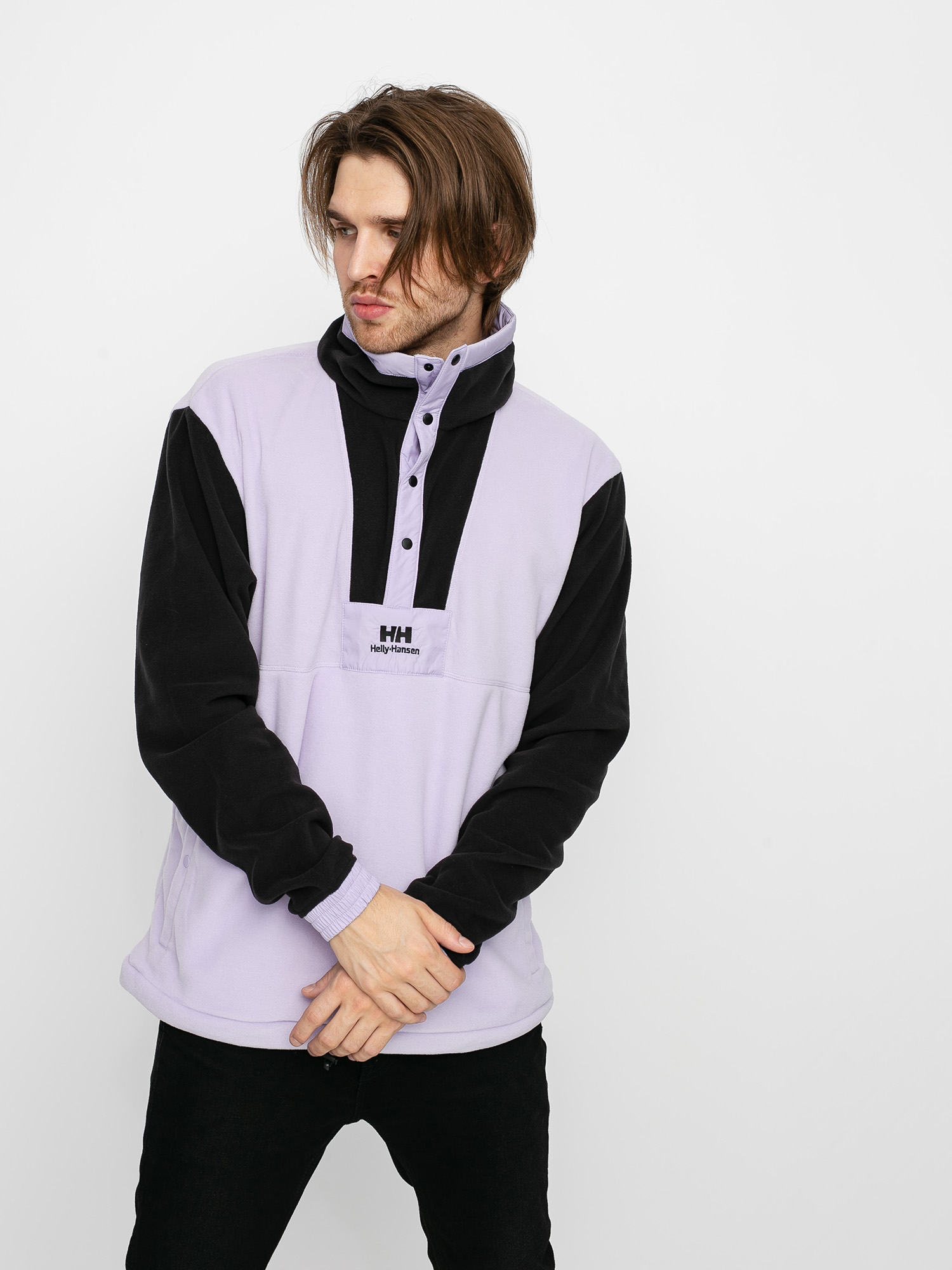 Mens Helly Hansen Snap Btn Fleece (lilatech)