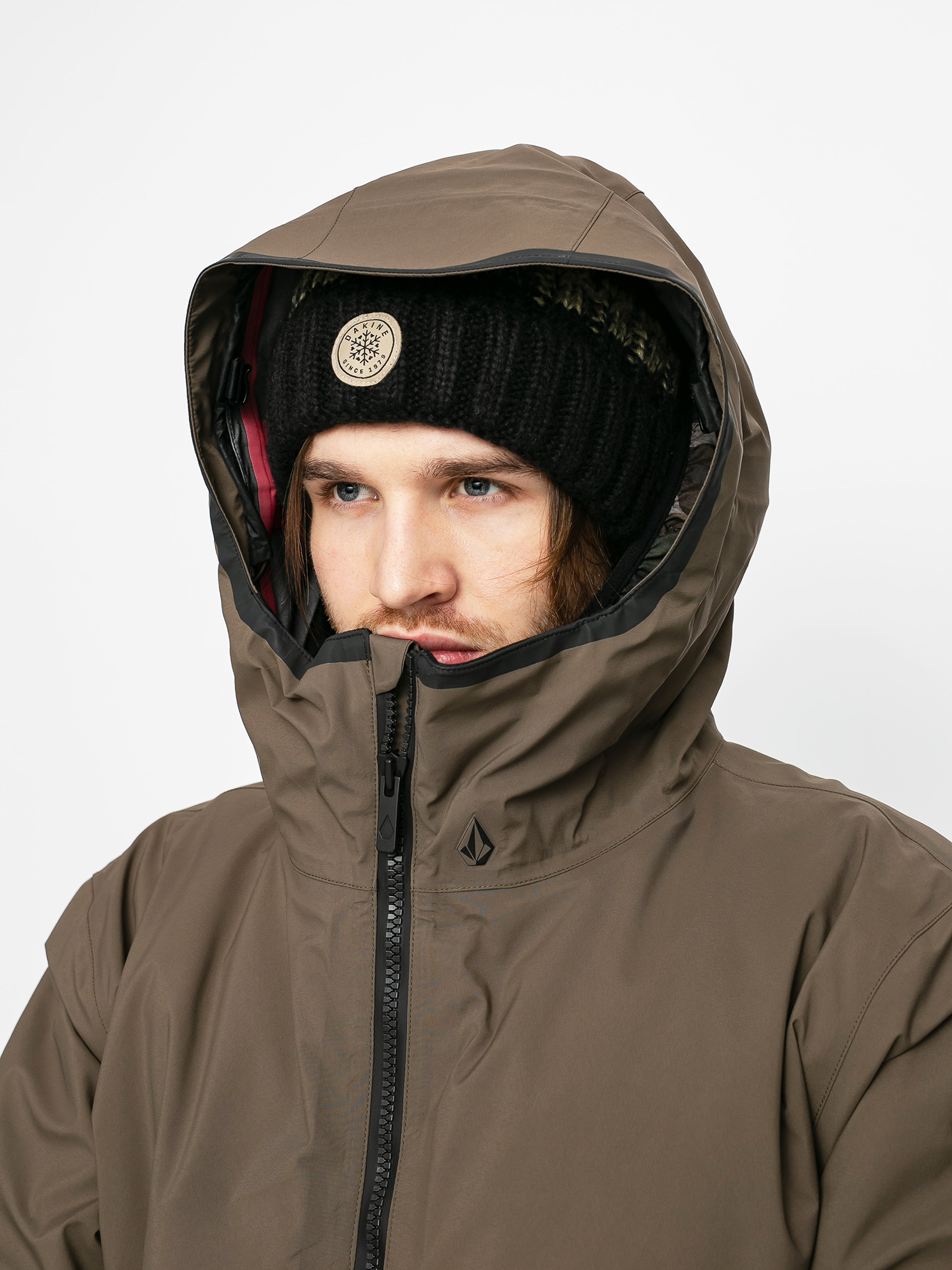 Mens Volcom Owl 3 In 1 Gore Snowboard jacket (dark teak)