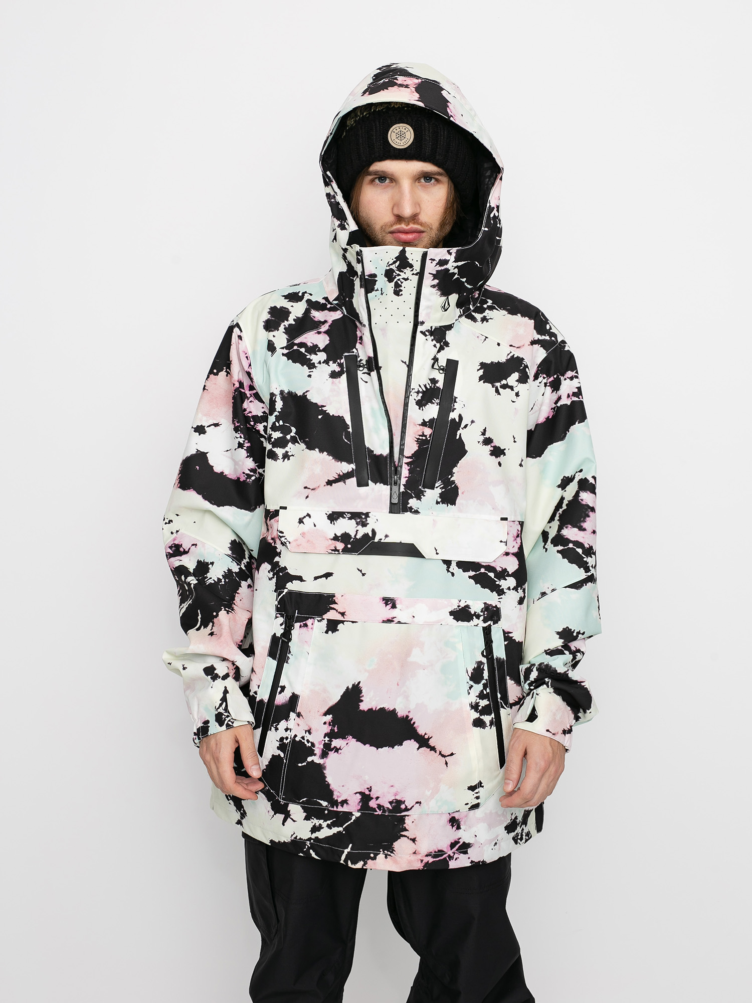 Mens Volcom Brighton Pullover Snowboard jacket (mix)