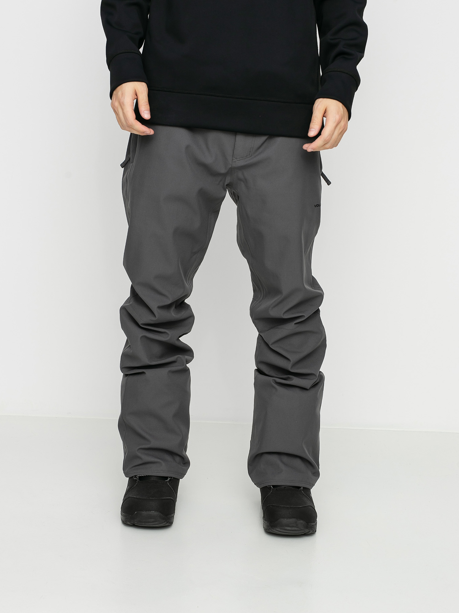 Mens Volcom Klocker Tight Snowboard pants (dark grey)