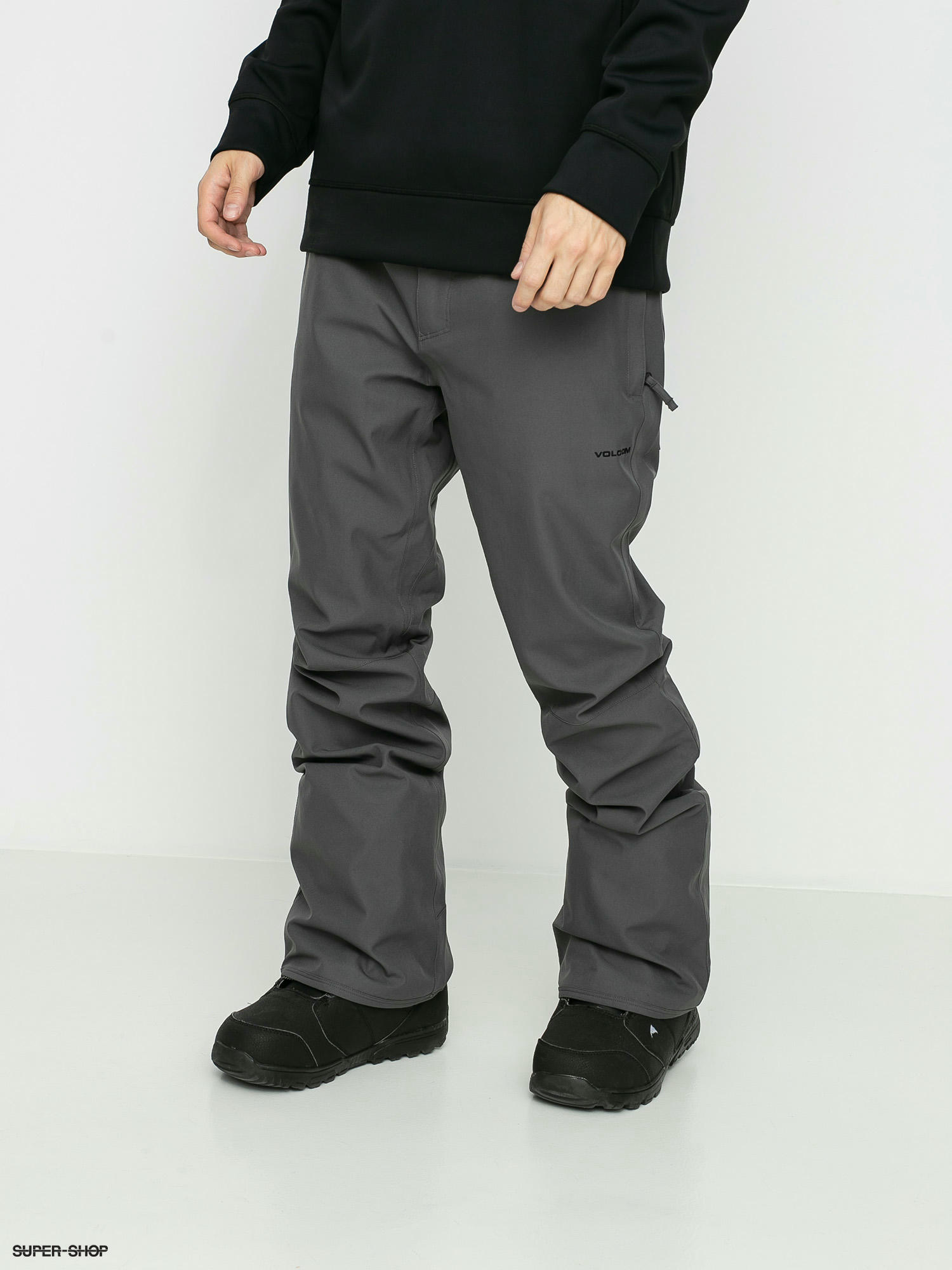 Mens Volcom Klocker Tight Snowboard pants (dark grey)