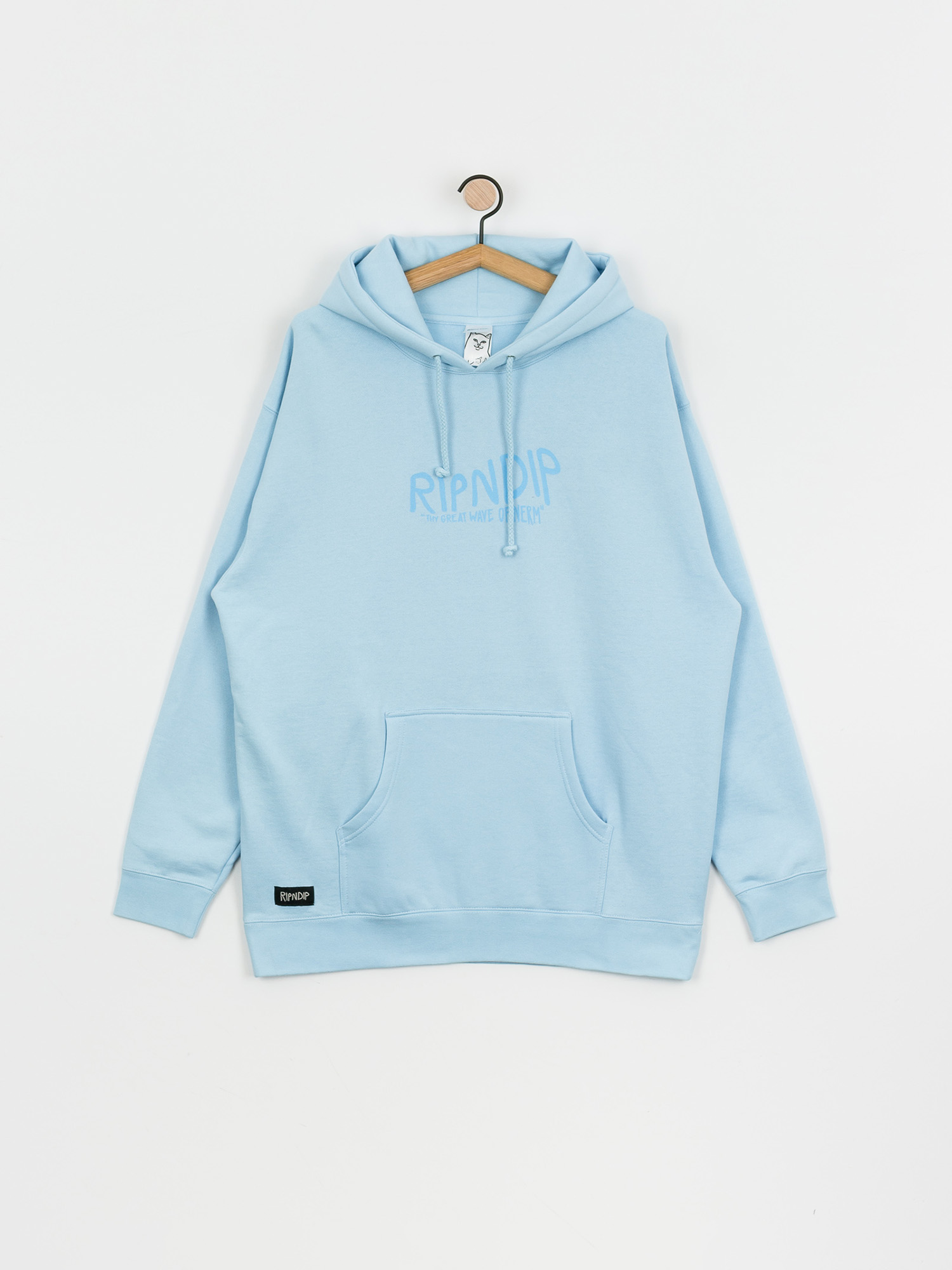 RipNDip Great Wave HD Hoodie (baby blue)