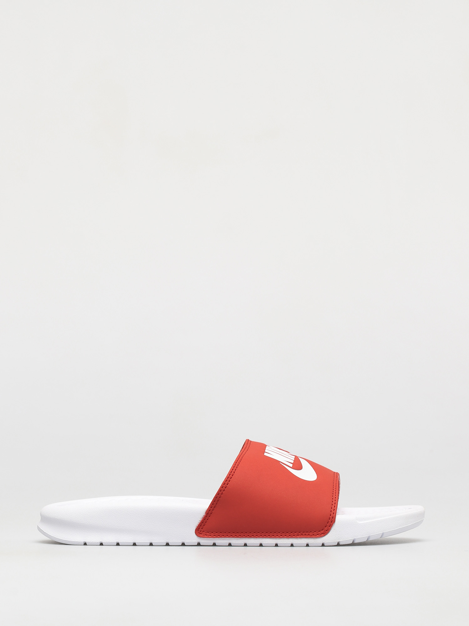 Nike Benassi Just Do It Flip-flops red (white/white mystic red)