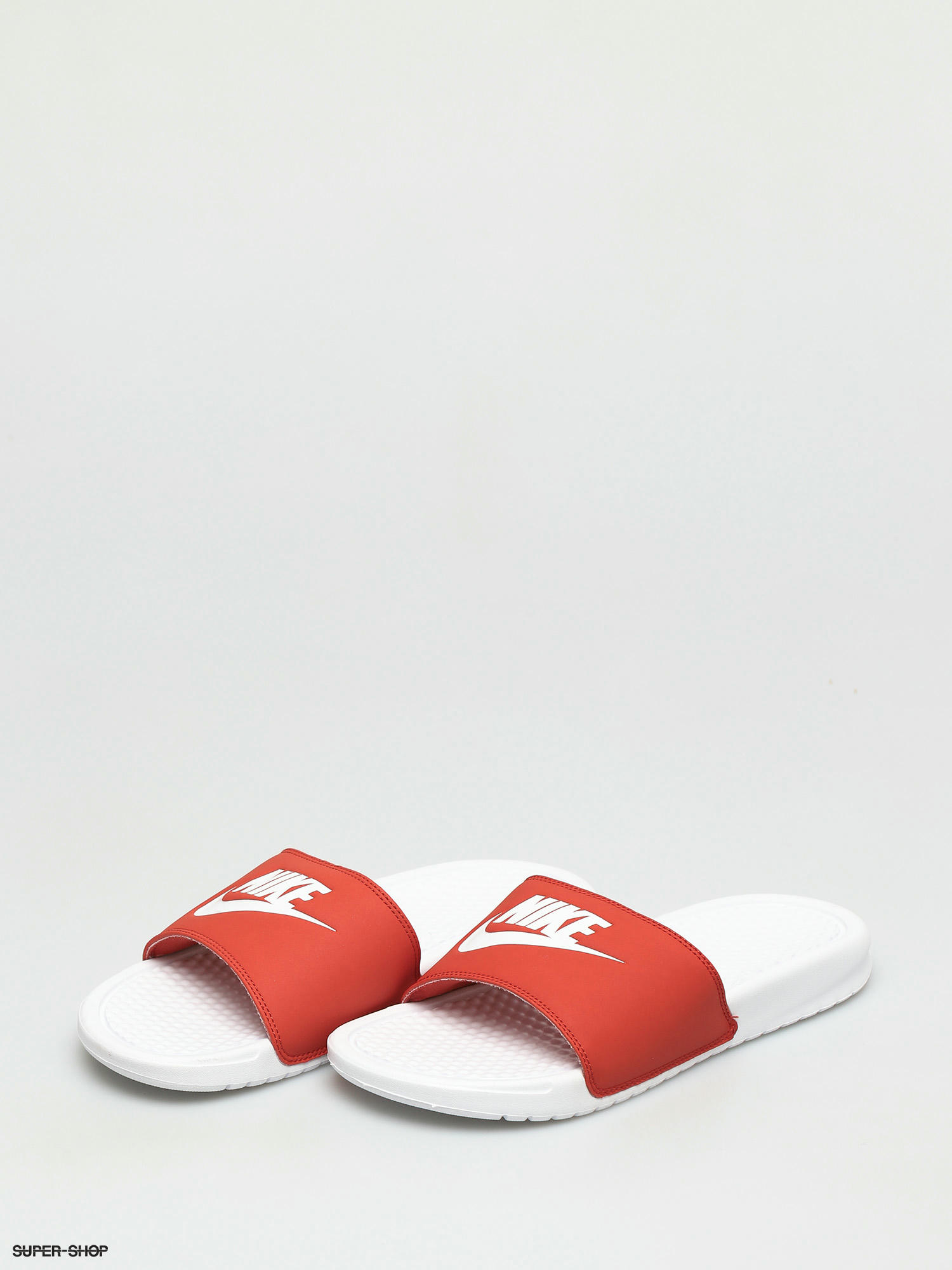 Nike Benassi Just Do It Flip flops white white mystic red