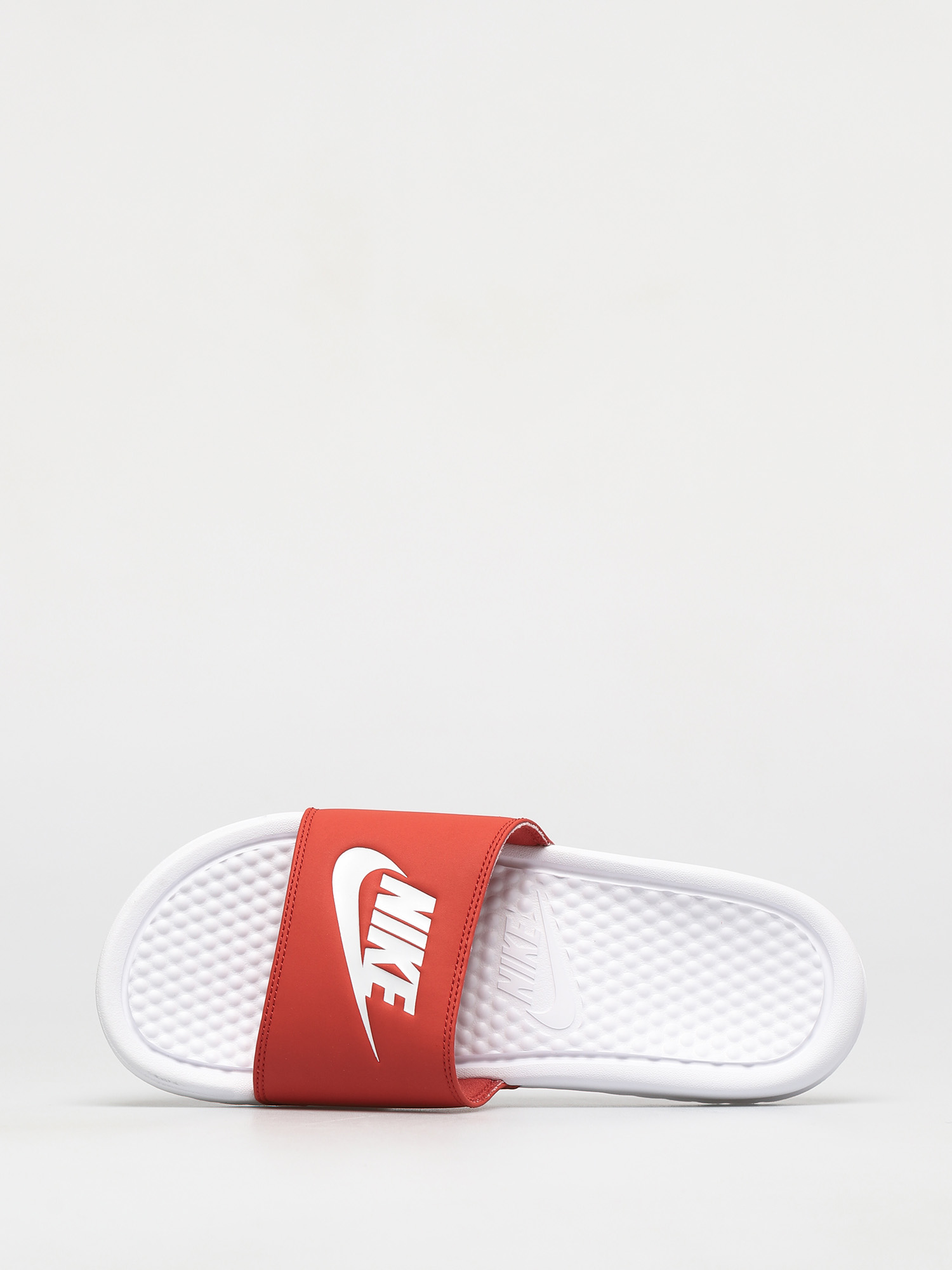 Nike Benassi Just Do It Flip-flops (white/white mystic red)