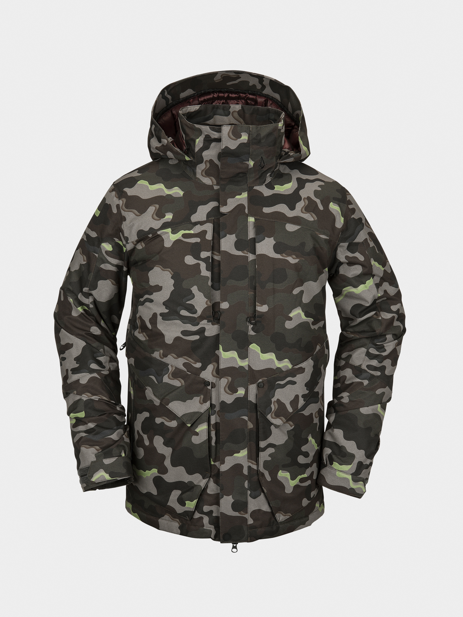 Mens Volcom Anders 2L Tds Snowboard jacket (army)