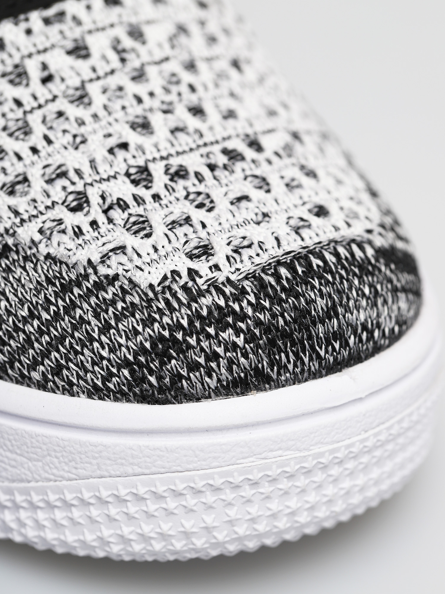 Nike Af1 Flyknit Low Shoes (black/pure platinum black white)