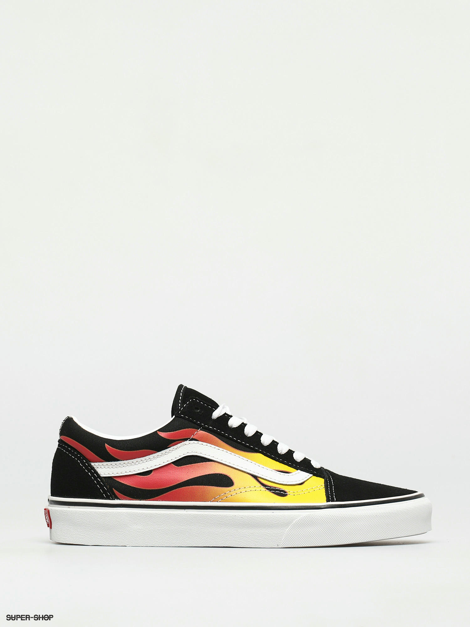 Vans old skool hotsell black and white canvas