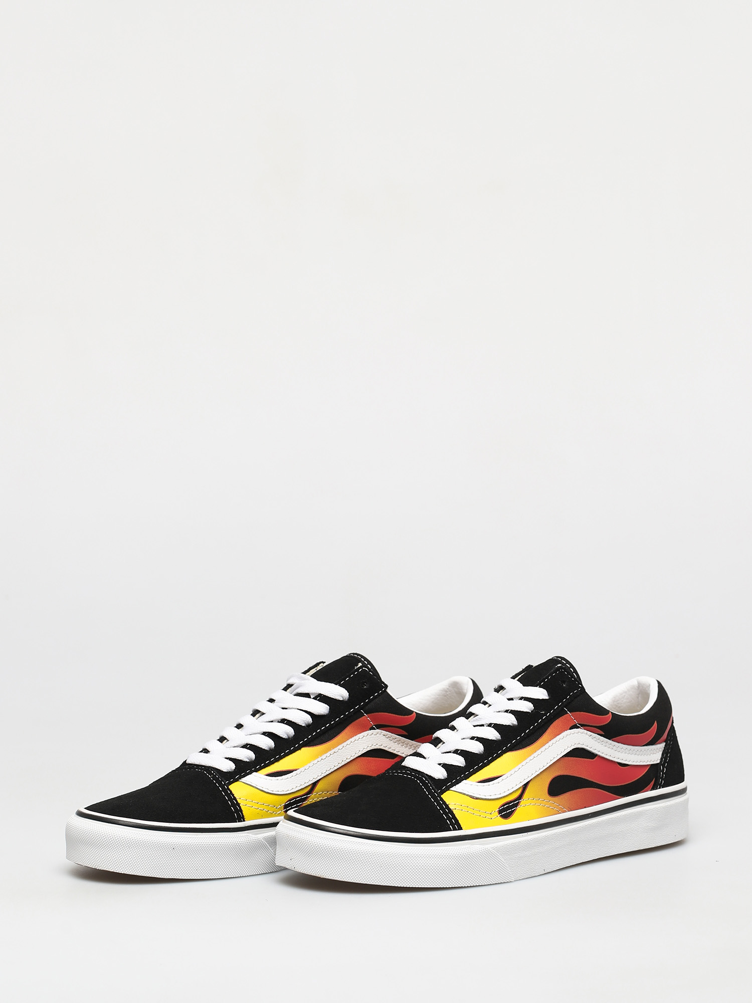 Vans Old Skool Schuhe (flame/black/black/true white)