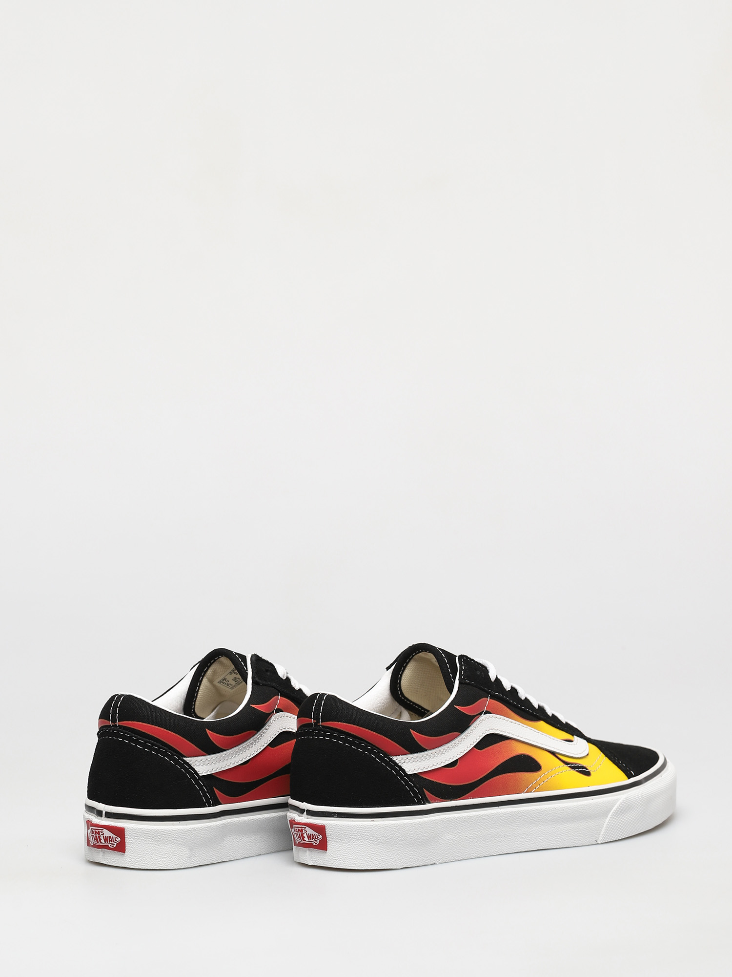 Vans Old Skool Shoes (flame/black/black/true white)