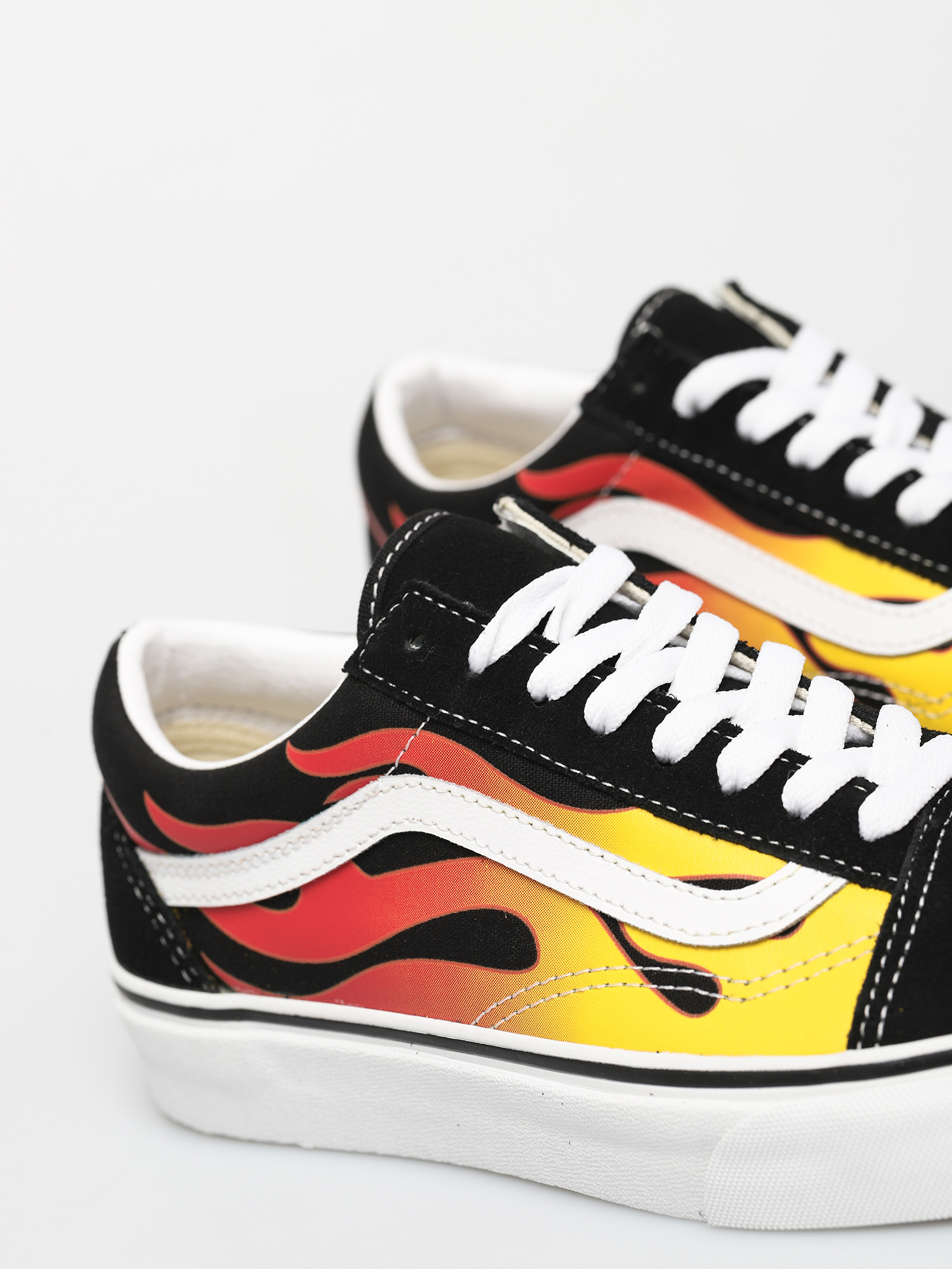 Vans Old Skool Schuhe (flame/black/black/true white)