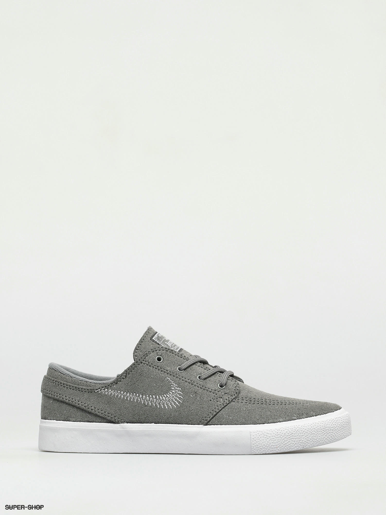 nike sb zoom stefan janoski canvas rm mens grey shoes