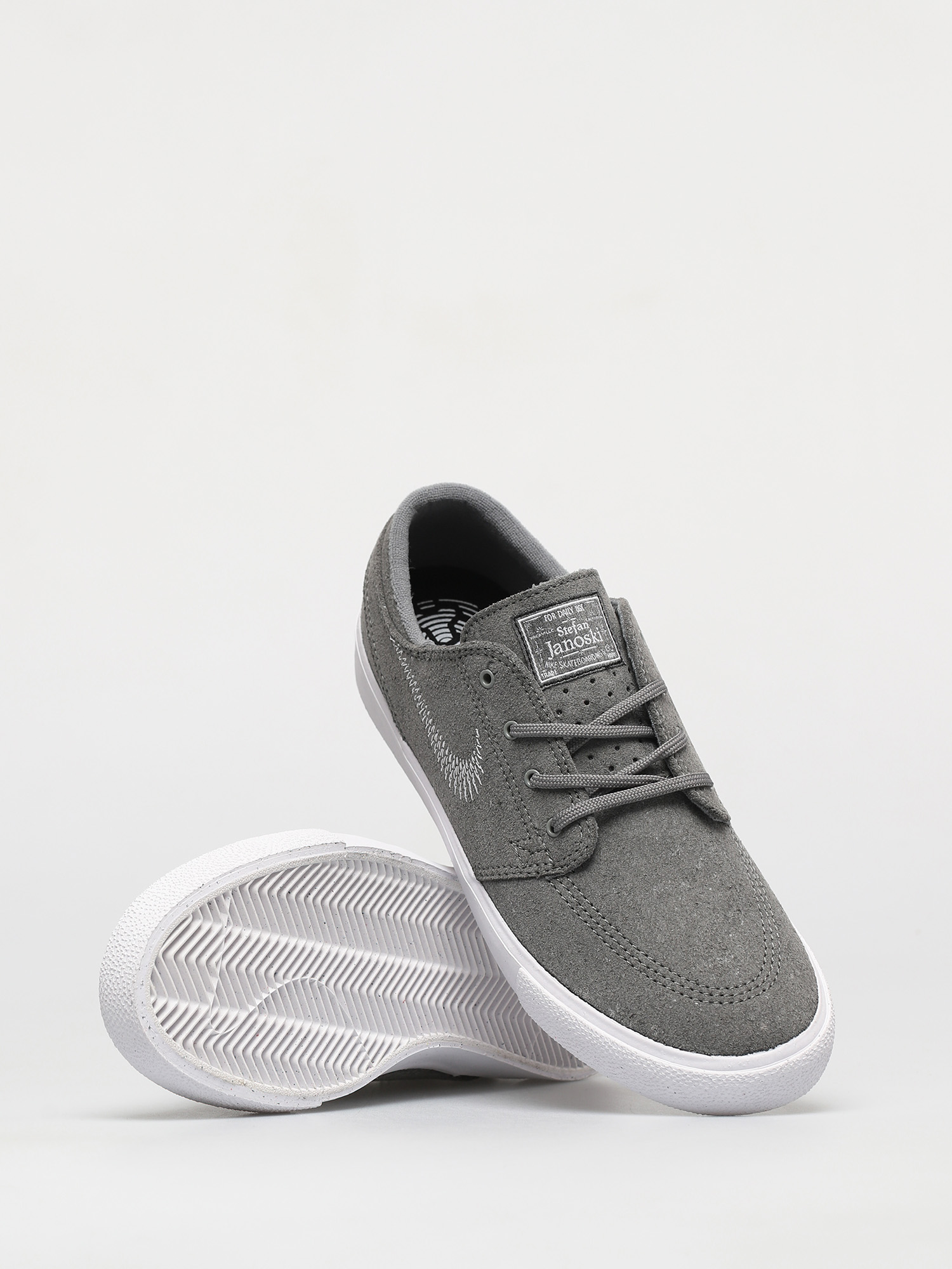 Nike SB Zoom Stefan Janoski Fl Rm Schuhe (tumbled grey/white tumbled grey  white)