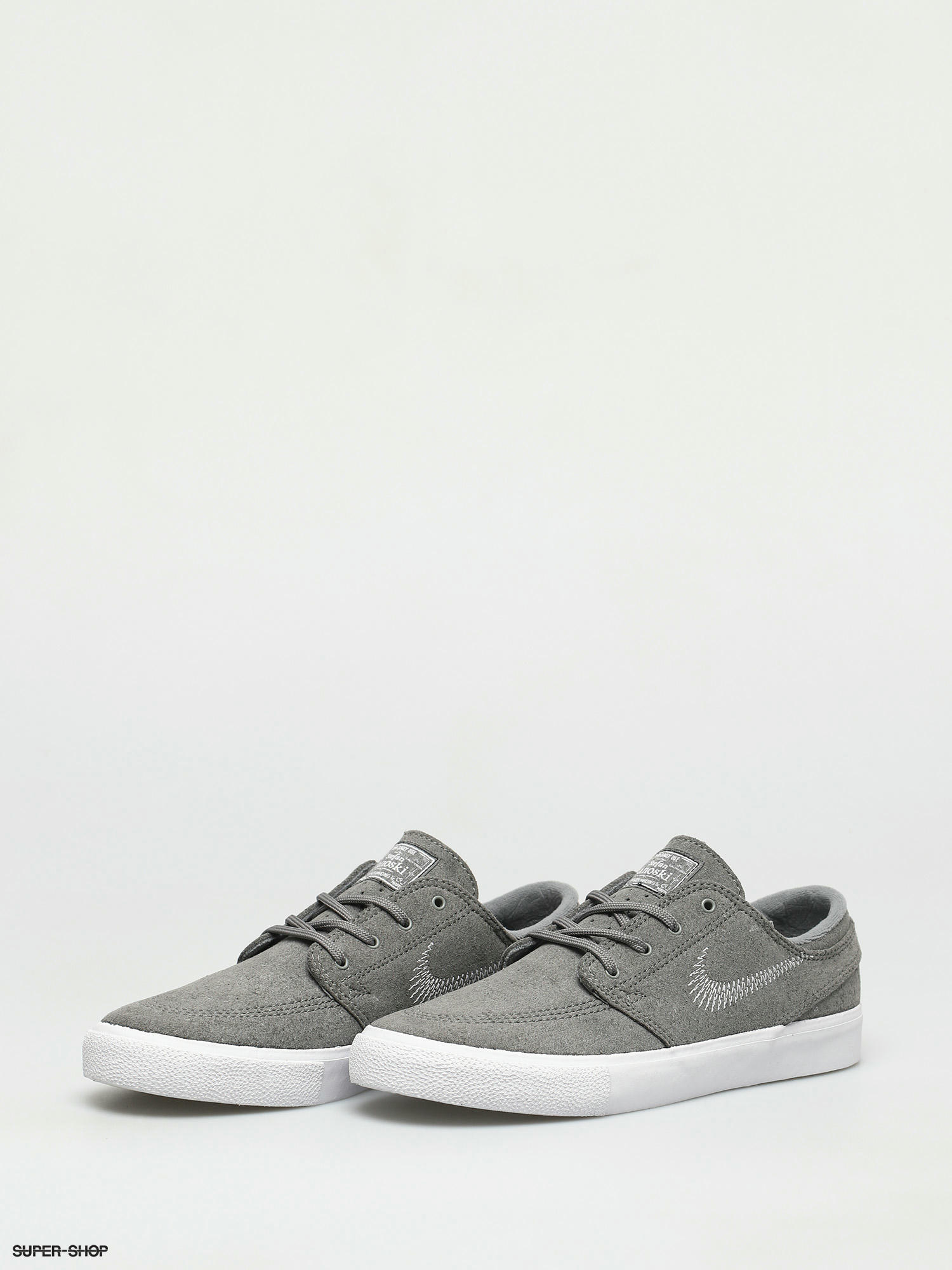 Nike Sb Zoom Stefan Janoski Fl Rm Shoes Tumbled Grey White Tumbled Grey White