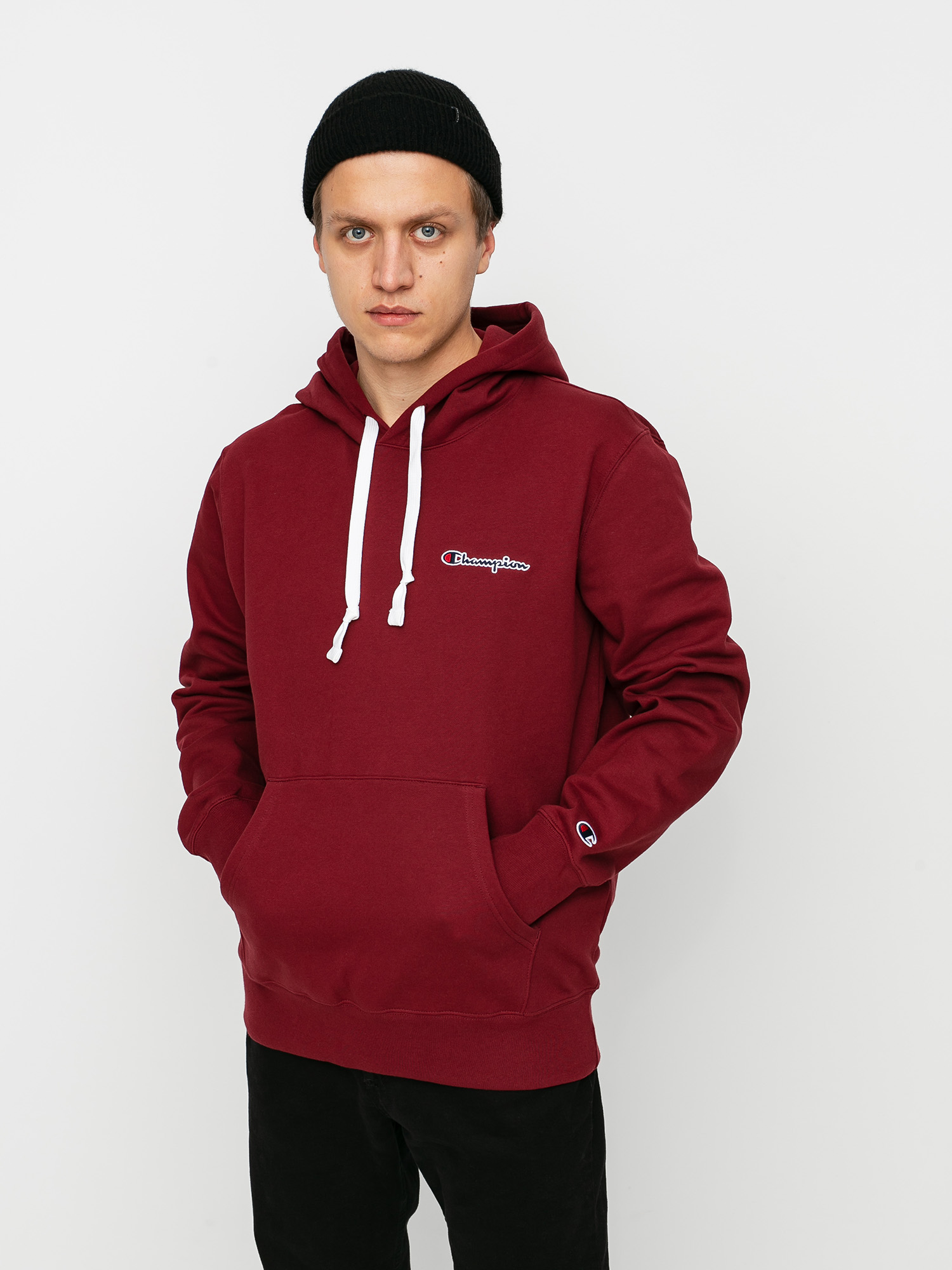 Champion Sweatshirt HD 214780 Hoodie burgundy (zib)