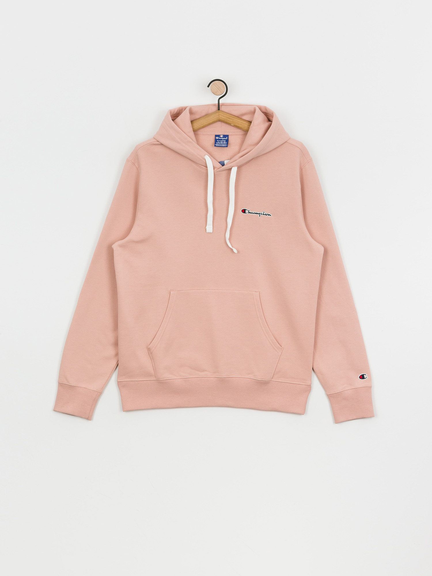 champion sweater zipper pink